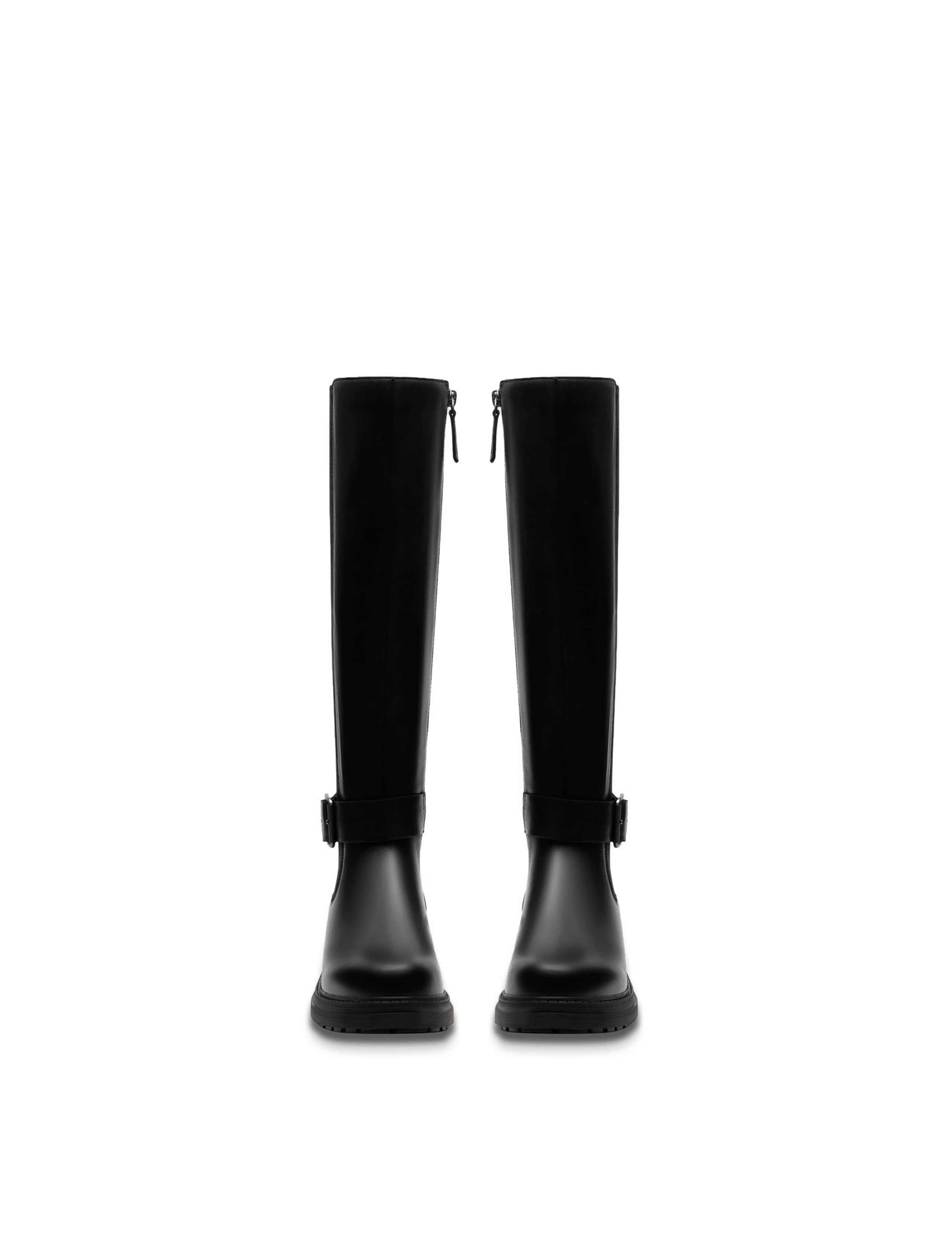 Leather Chelsea Knee High Boots 4 of 6