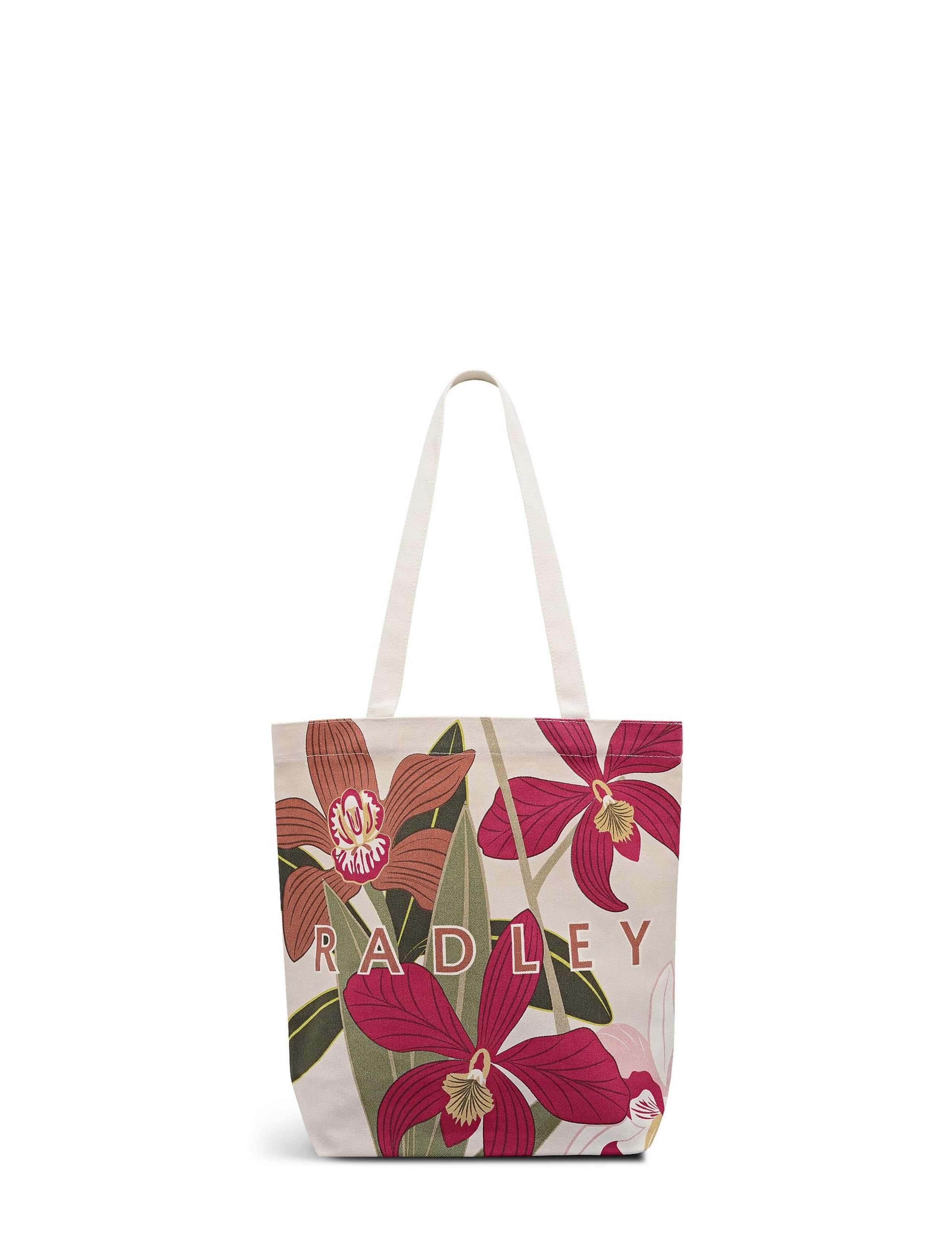 RHS Canvas Floral Tote Bag 1 of 3
