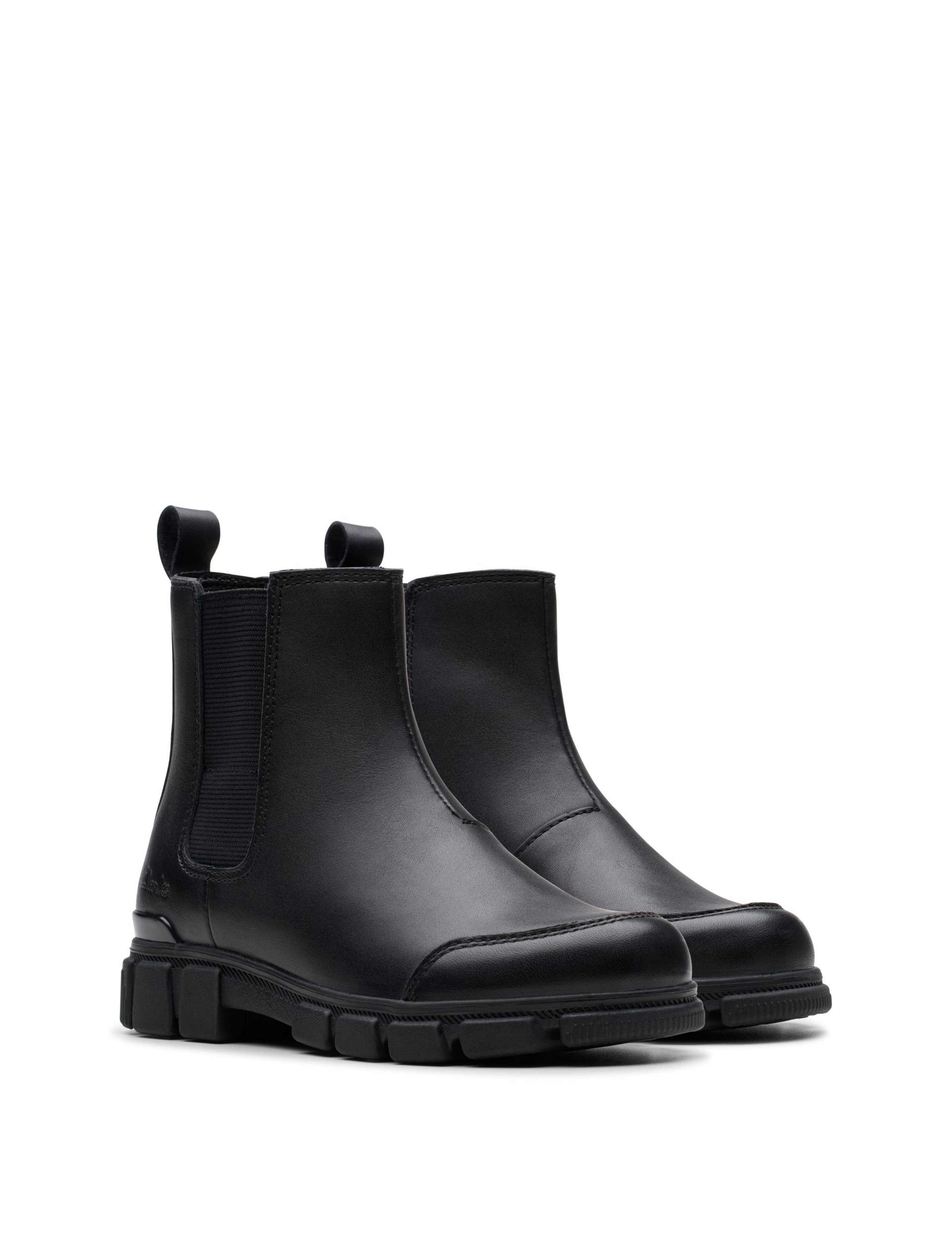 Kids' Leather Chelsea Boots (8 Small - 2 Large) 3 of 7