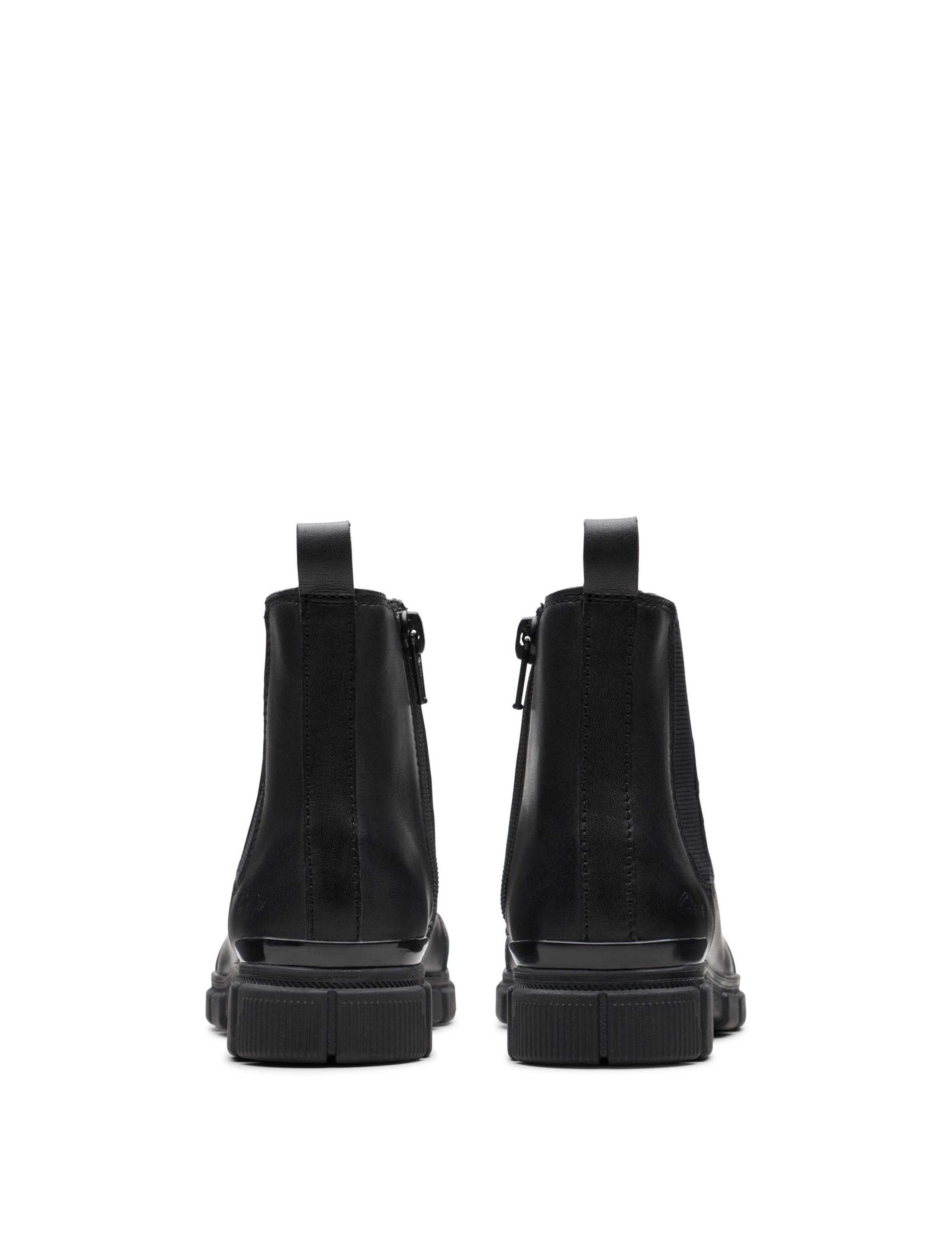 Kids' Leather Chelsea Boots (8 Small - 2 Large) 5 of 7