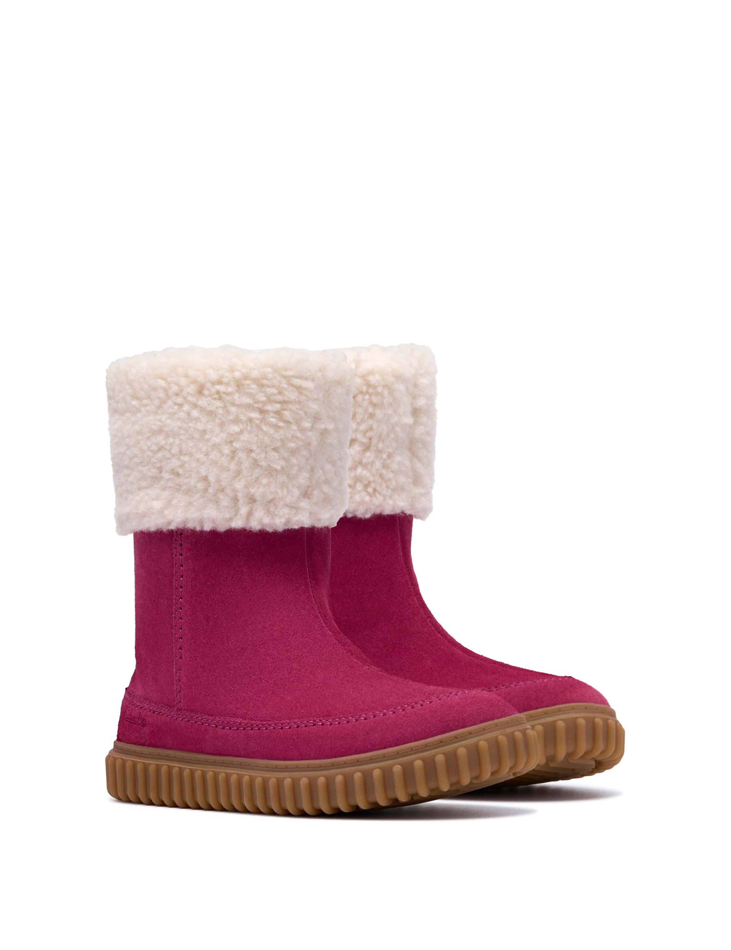 Kids' Suede Ankle Boots (10 Small - 22½ Large) 2 of 6