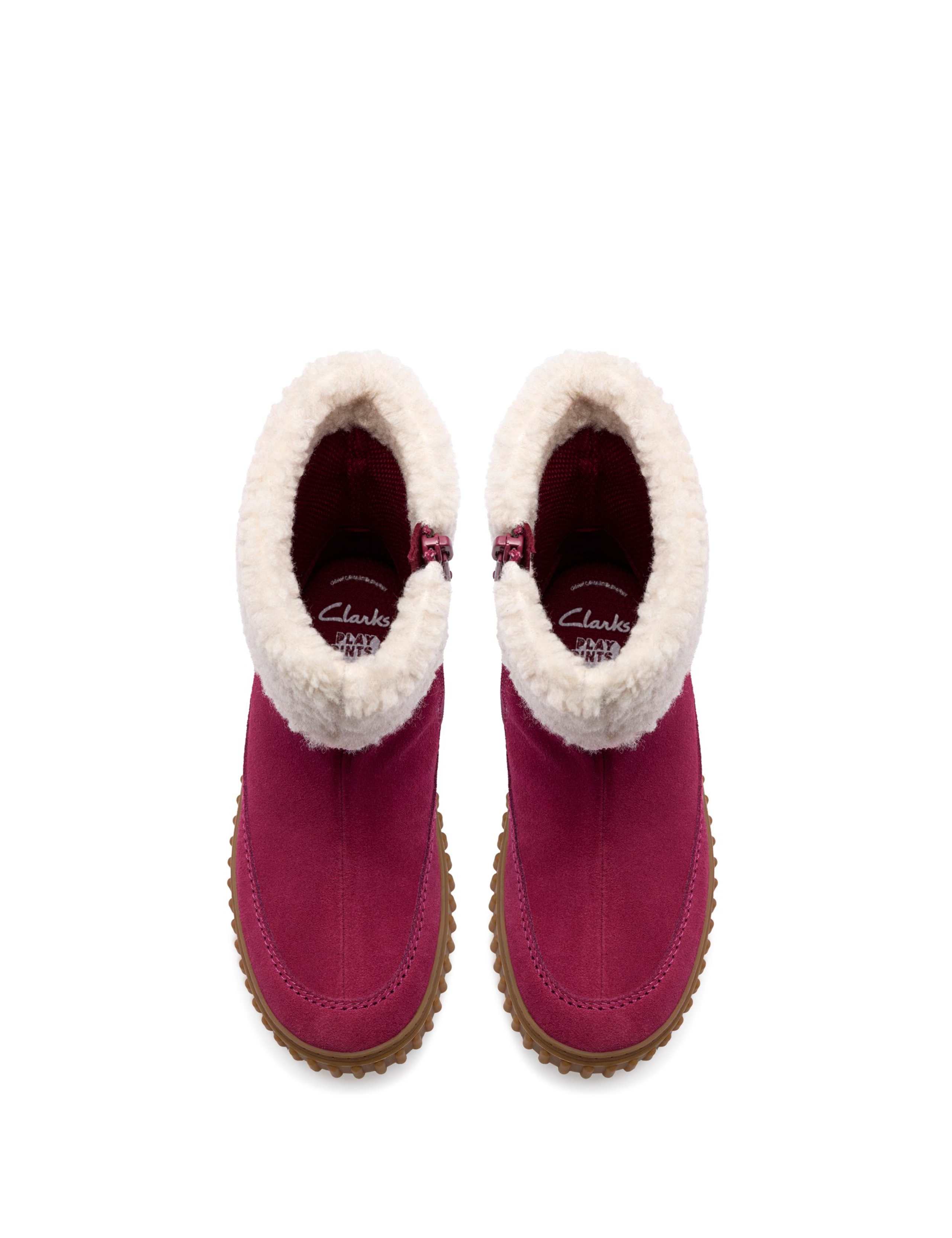 Kids' Suede Ankle Boots (10 Small - 22½ Large) 4 of 6