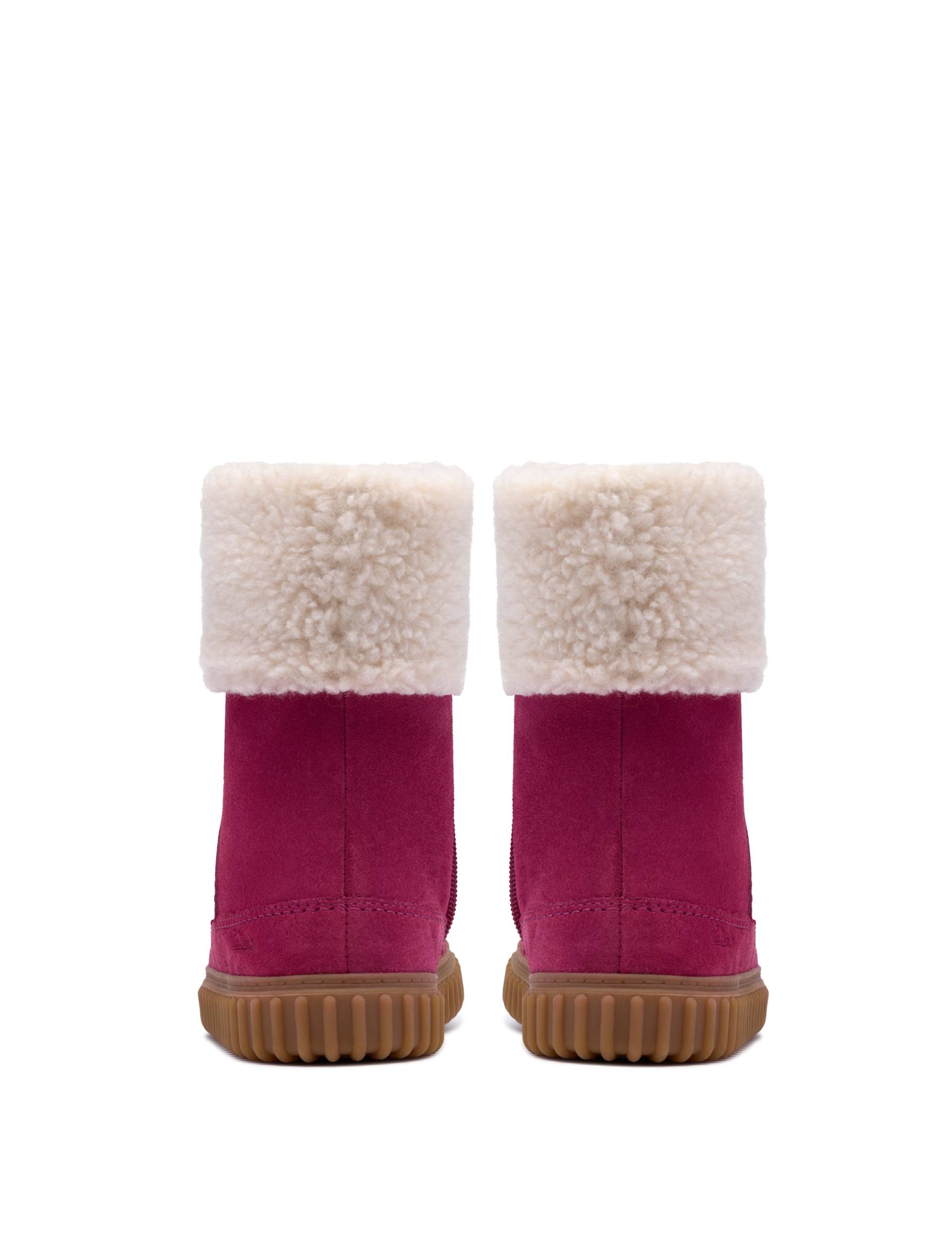Kids' Suede Ankle Boots (10 Small - 22½ Large) 5 of 6