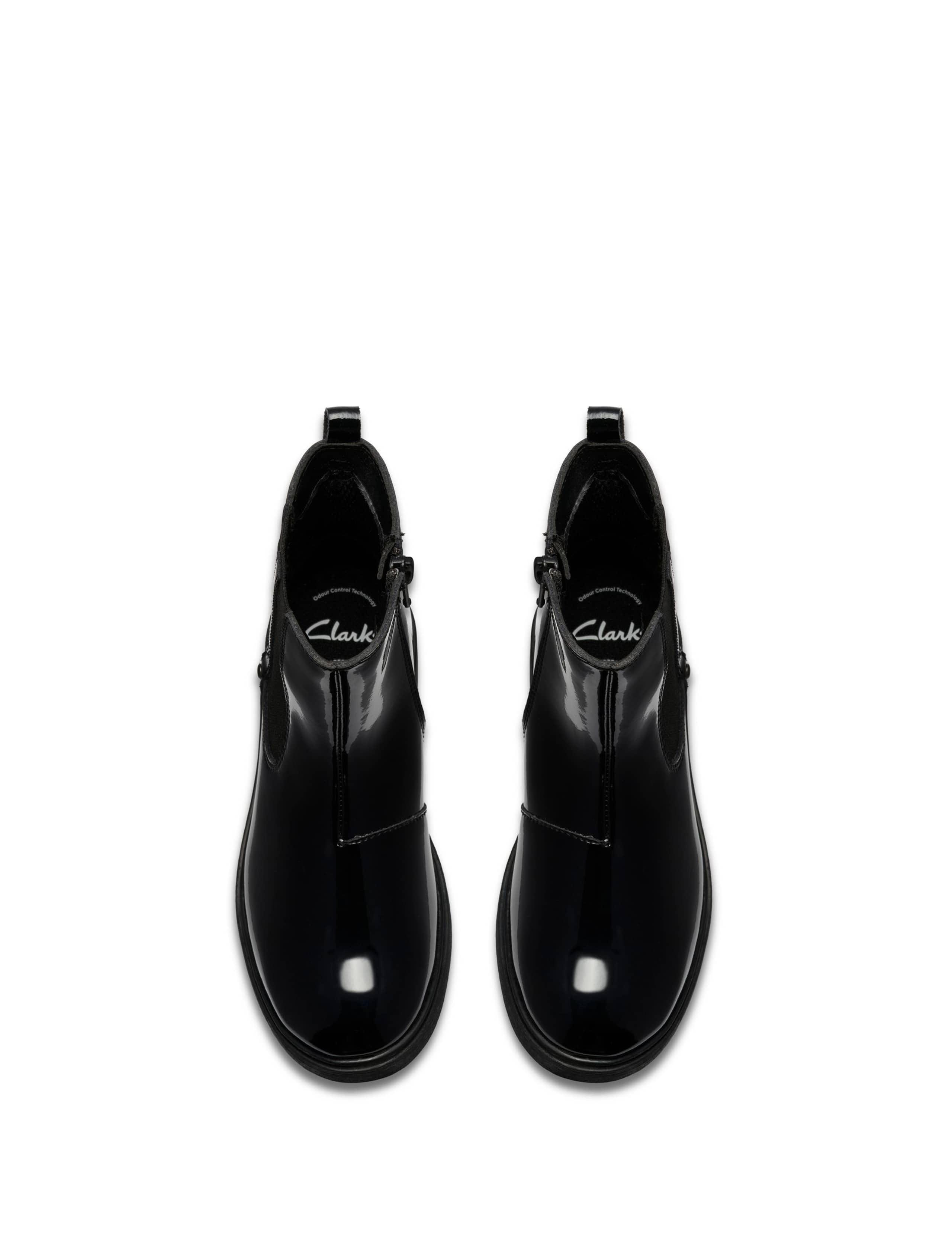 Kids' Patent Leather Chelsea Boots (10 Small - 5.5 Large) 4 of 6