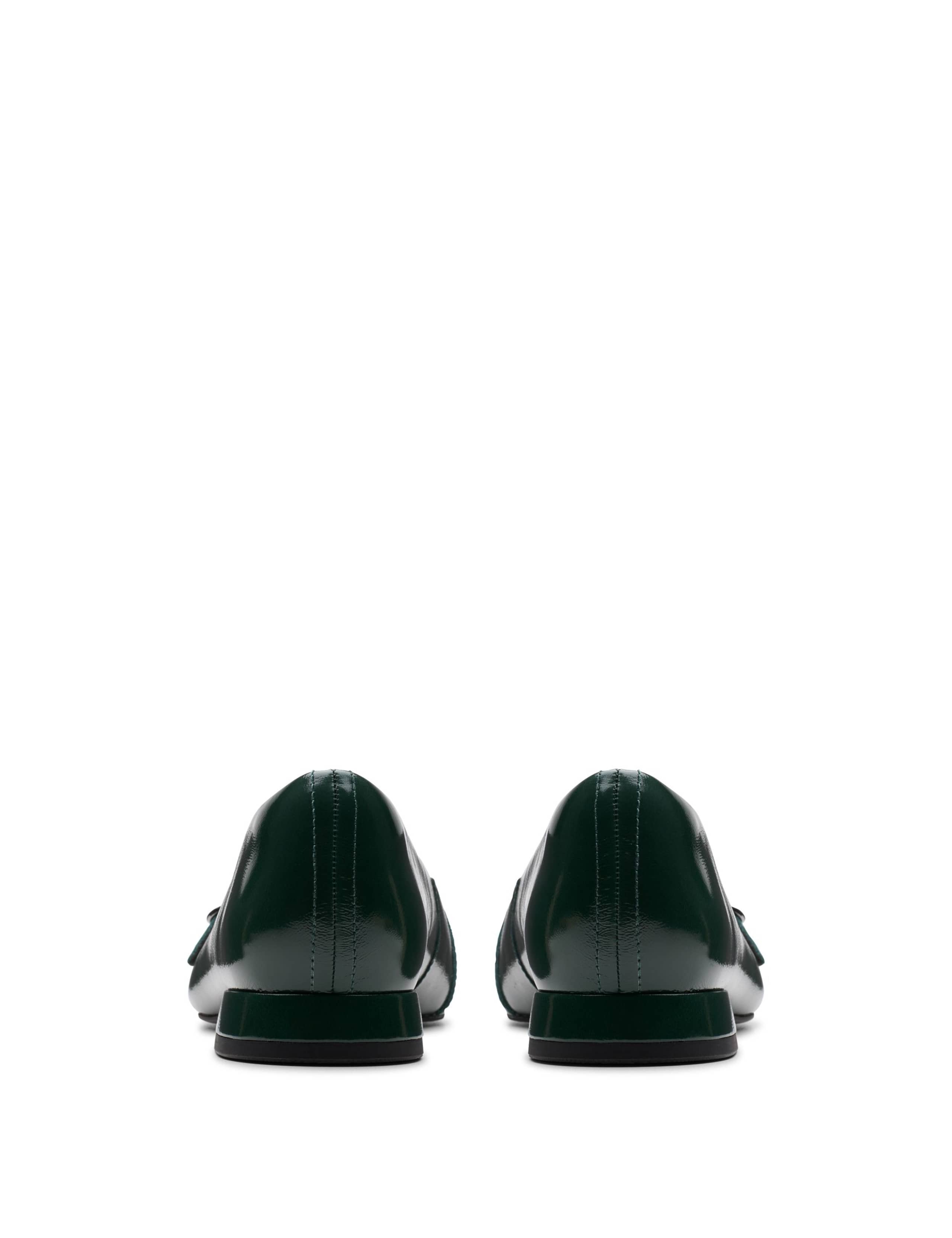 Leather Flat Pointed Pumps 5 of 6