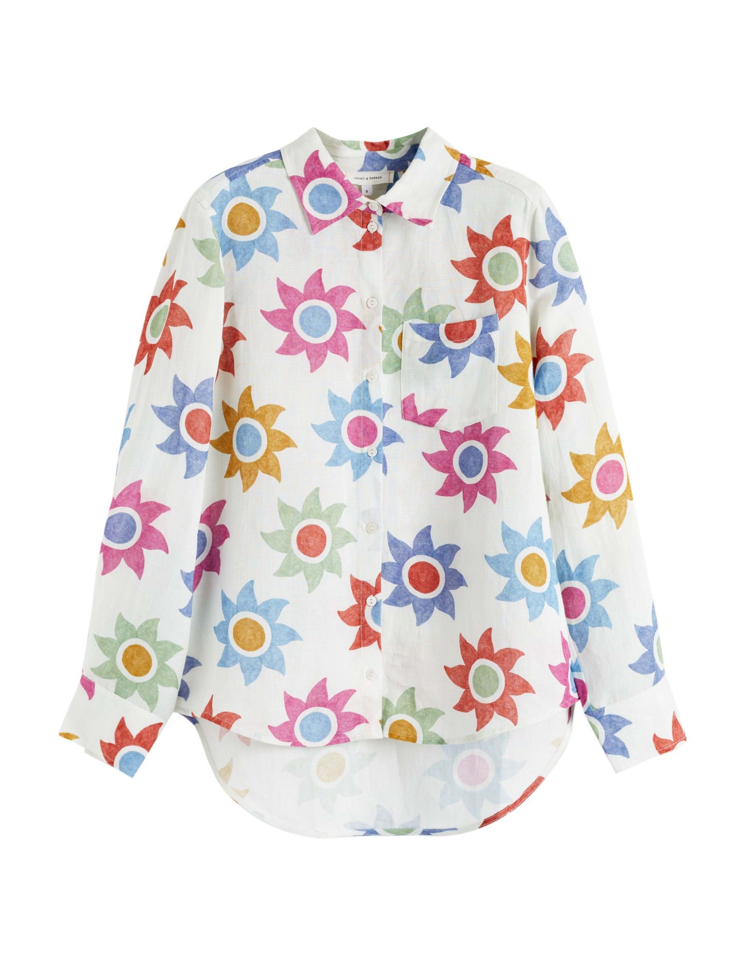Pure Cotton Floral Shirt 2 of 5