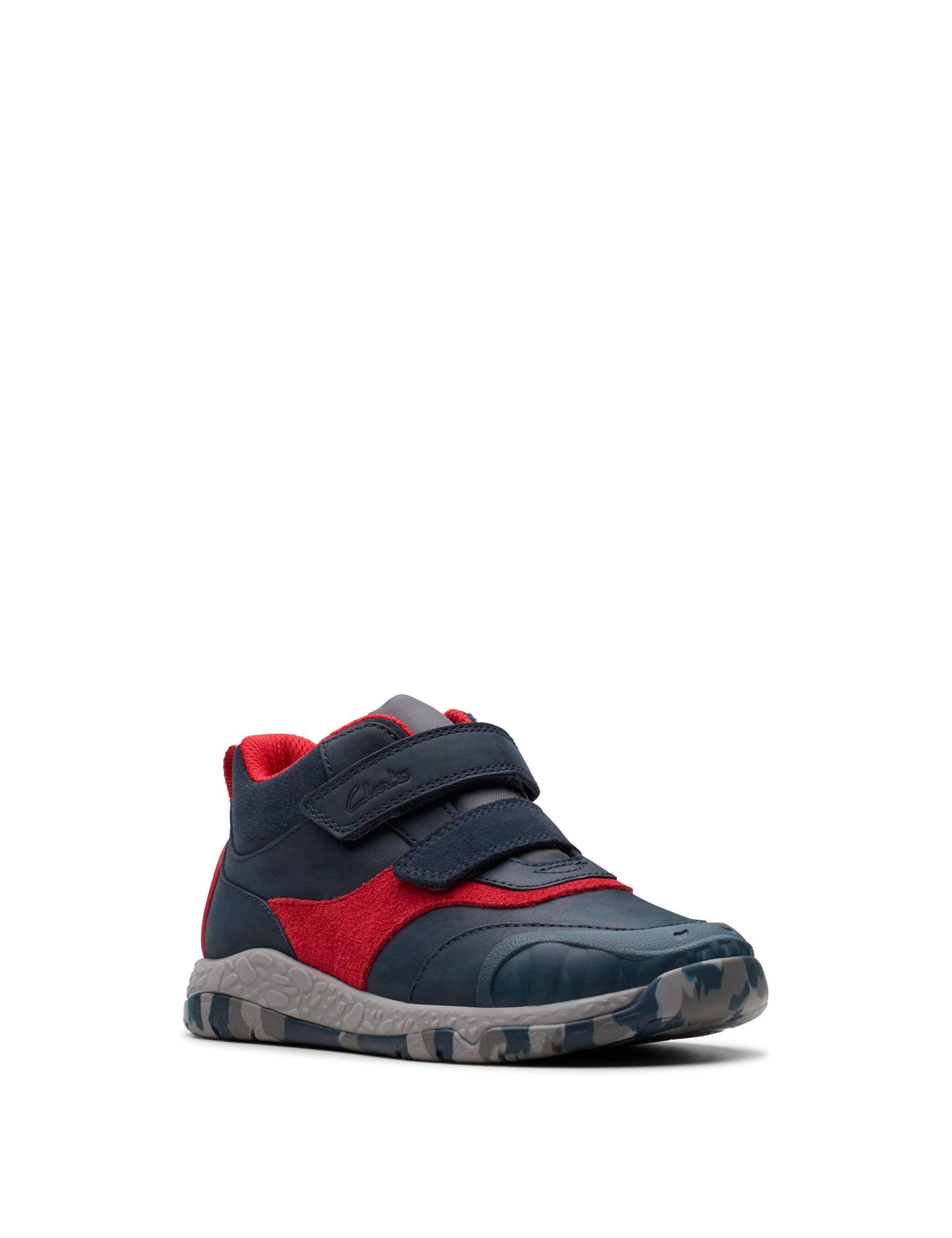 Kids' Leather Dinosaur High Top Trainers (7 Small - 2.5 Large) 3 of 7