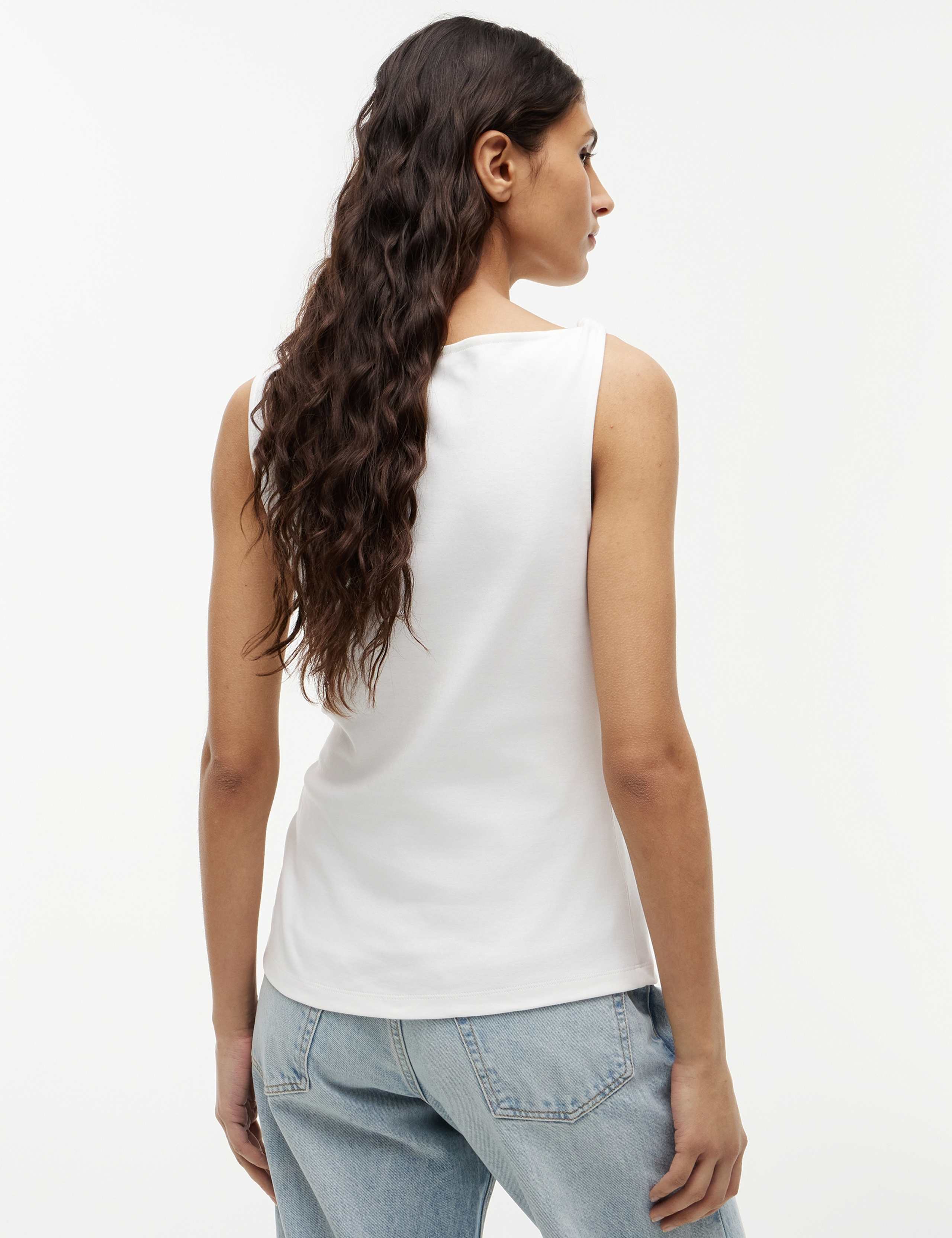 Pure Cotton Knot Front Top 5 of 5
