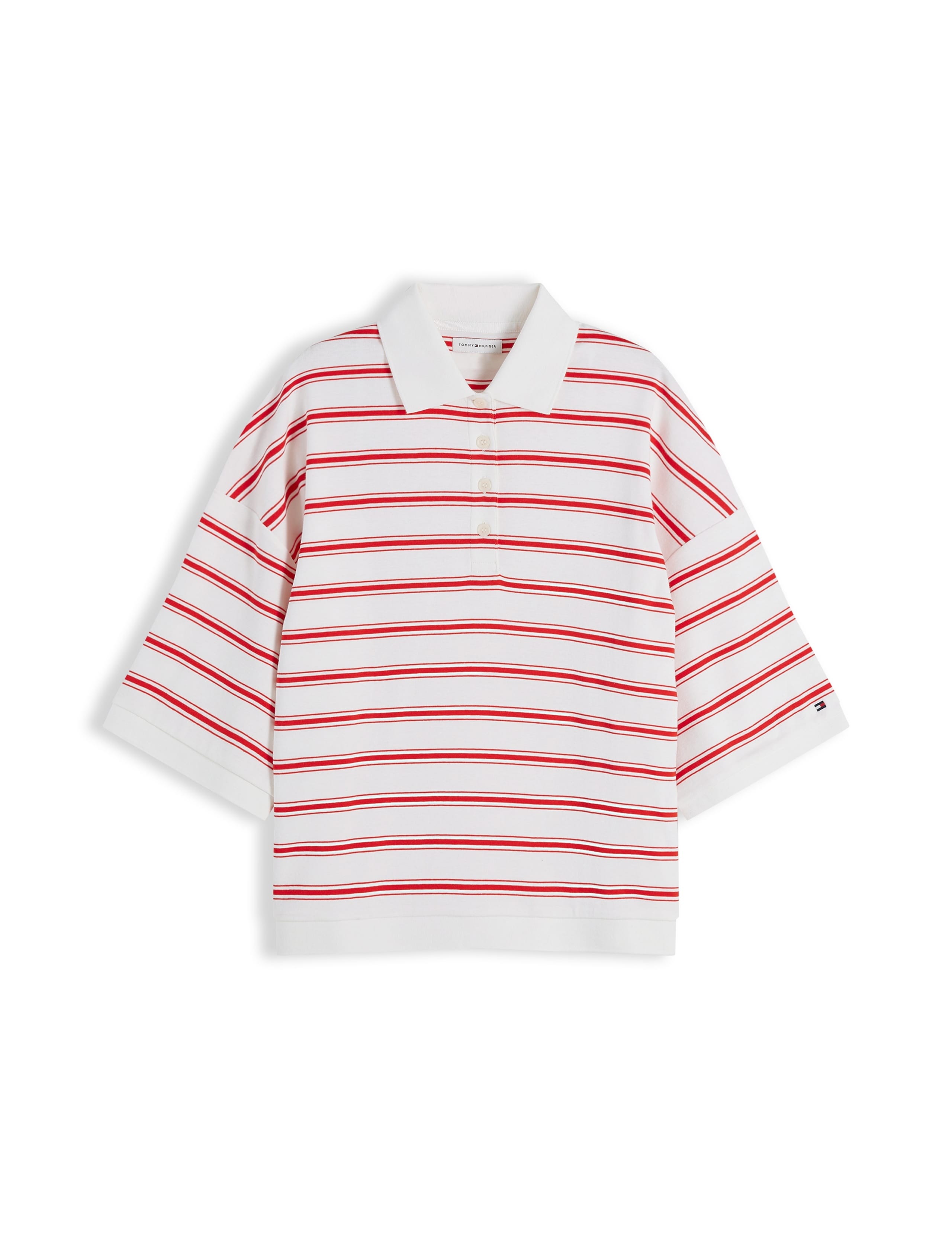 Pure Cotton Striped Polo Top 2 of 5