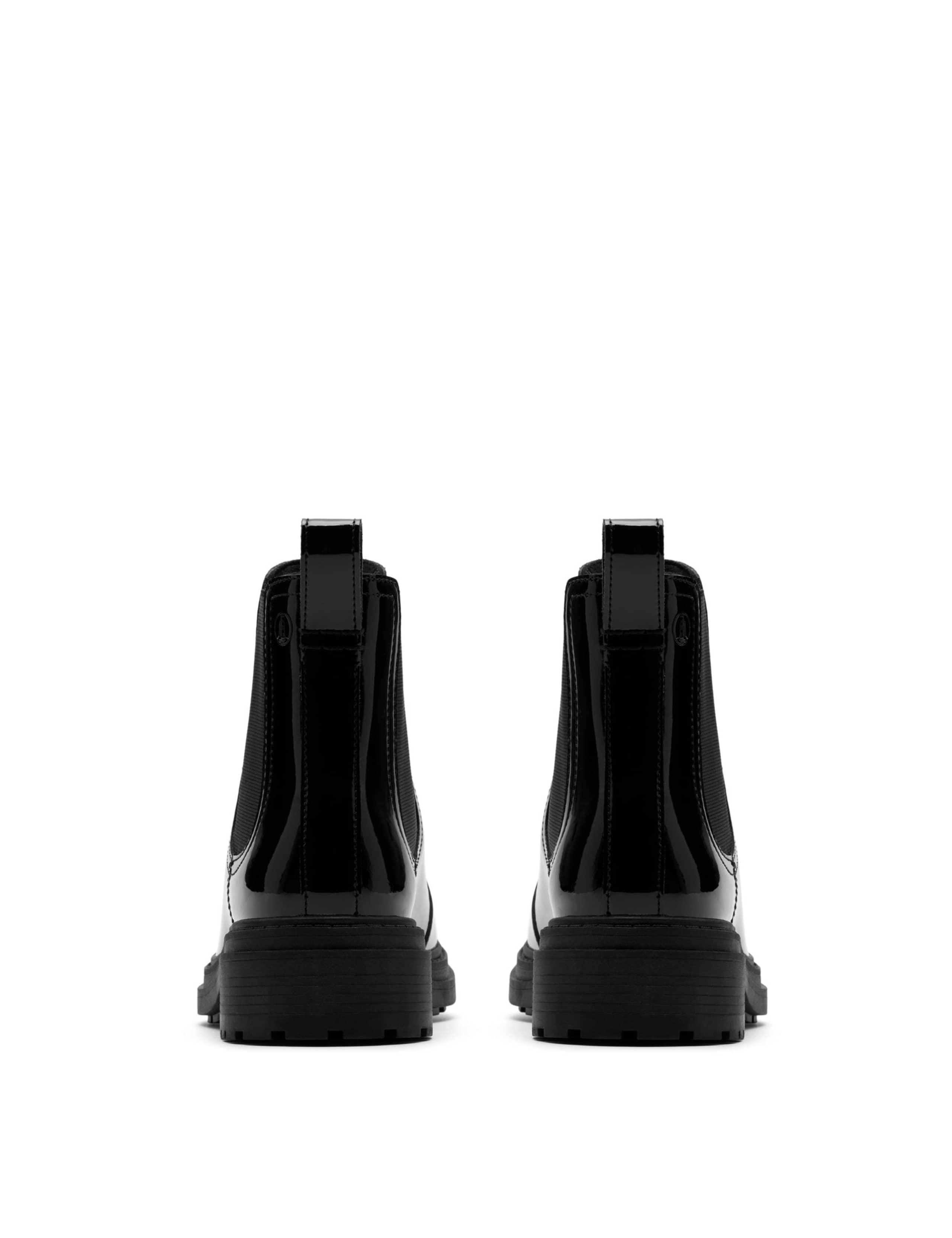 Wide Fit Patent Leather Chelsea Boots 5 of 6