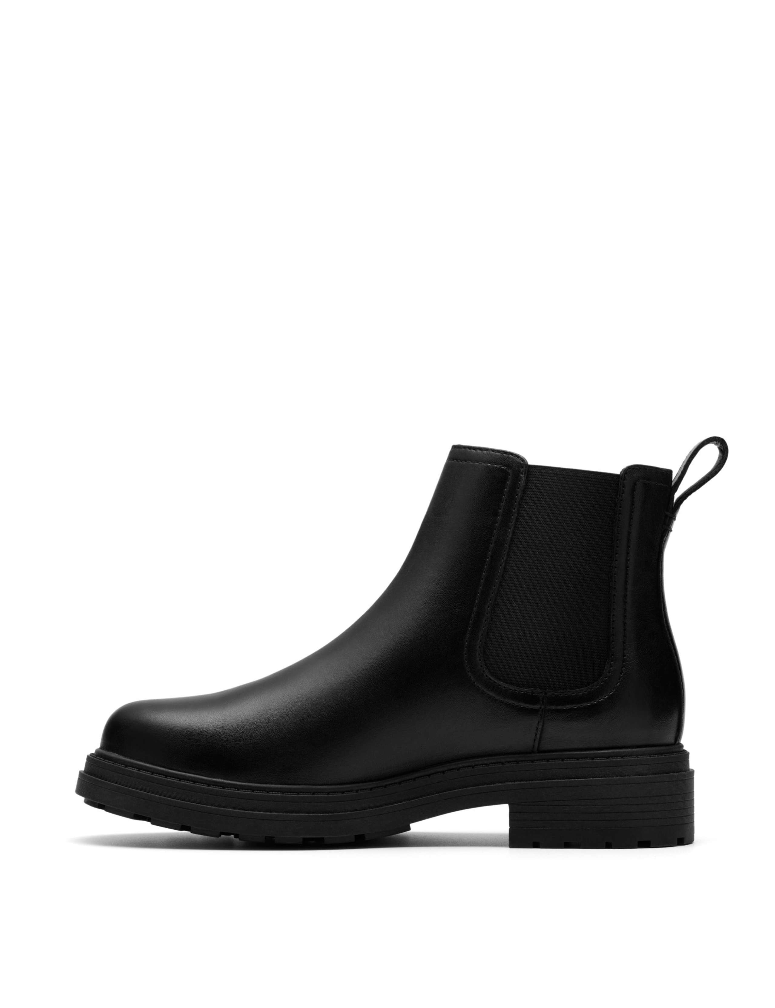 Wide Fit Leather Chelsea Boots 5 of 6