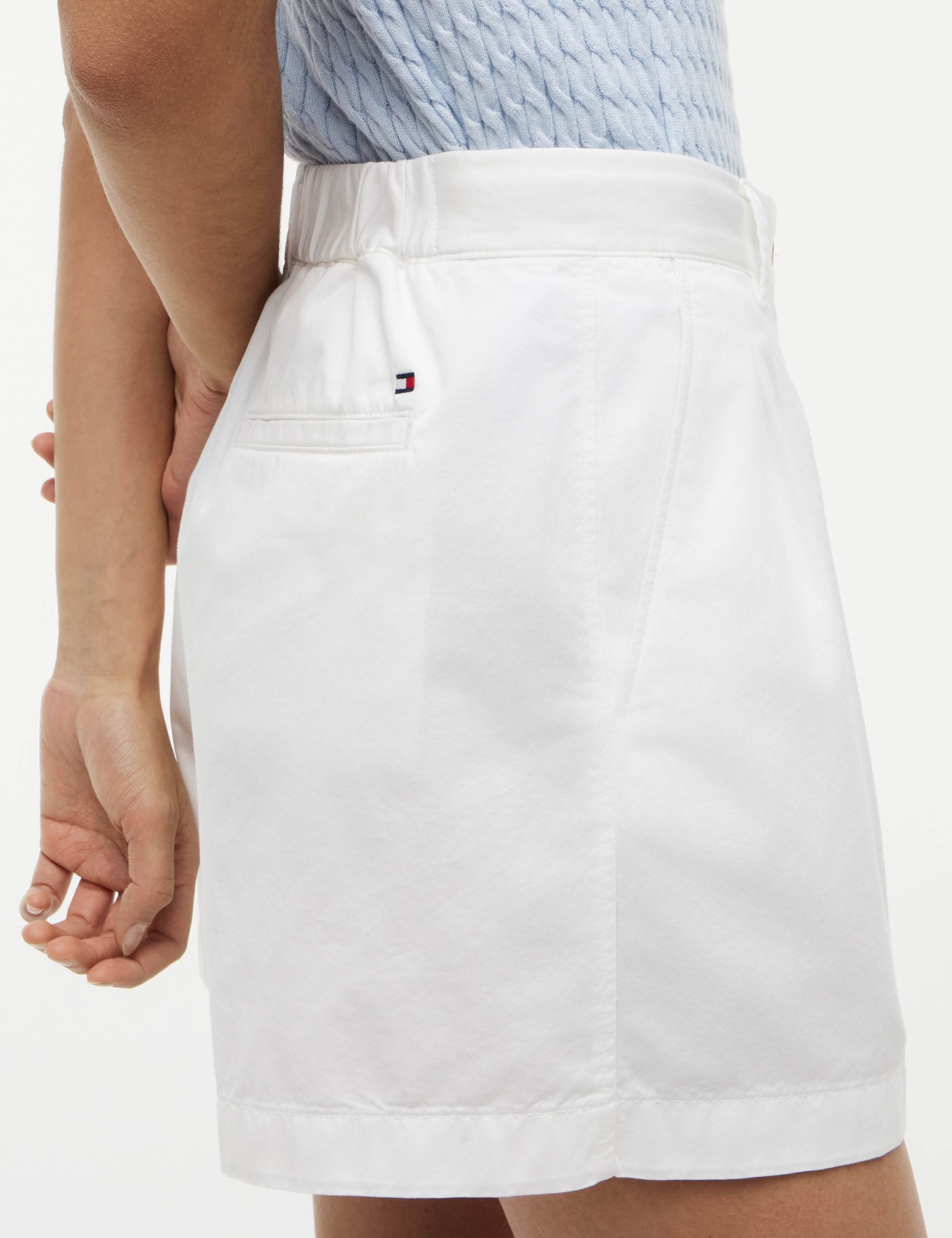 Pure Cotton High Waisted Chino Shorts 4 of 5