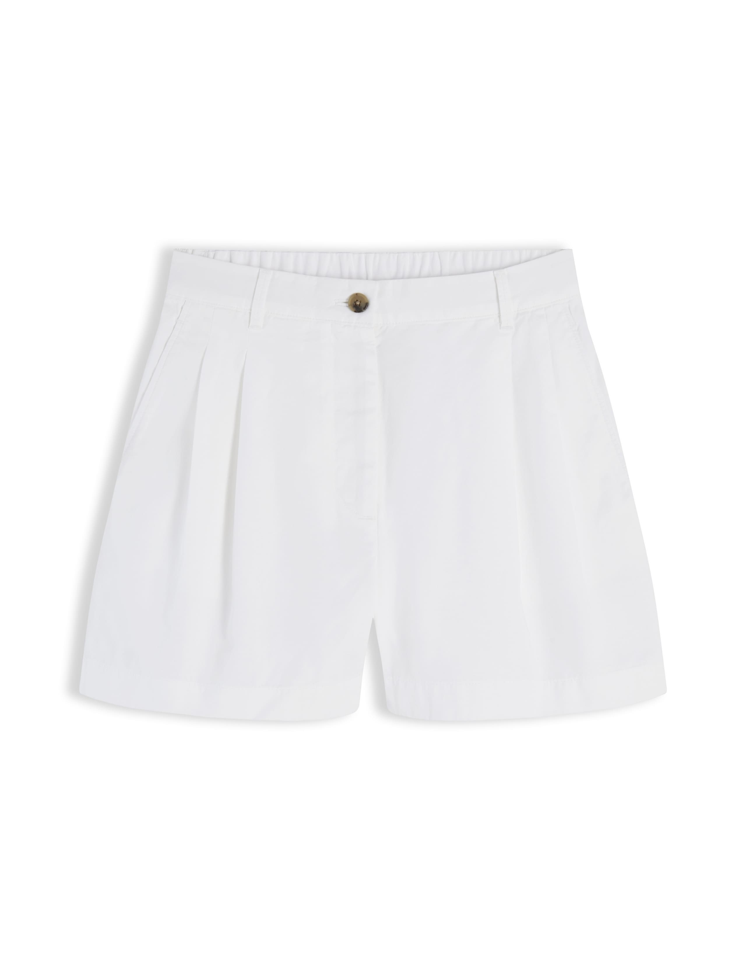 Pure Cotton High Waisted Chino Shorts 2 of 5