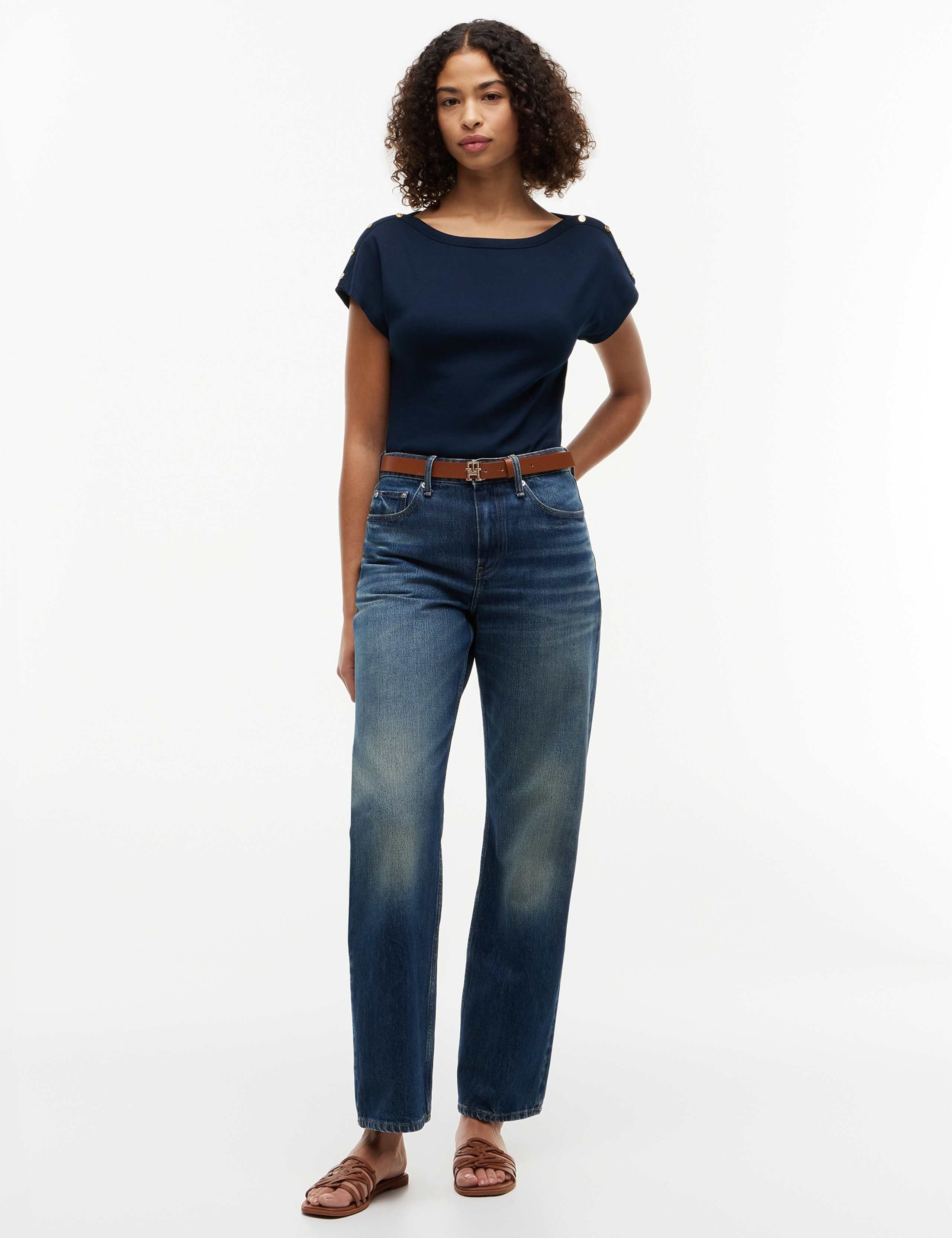 Pure Cotton Striped T-Shirt 3 of 5