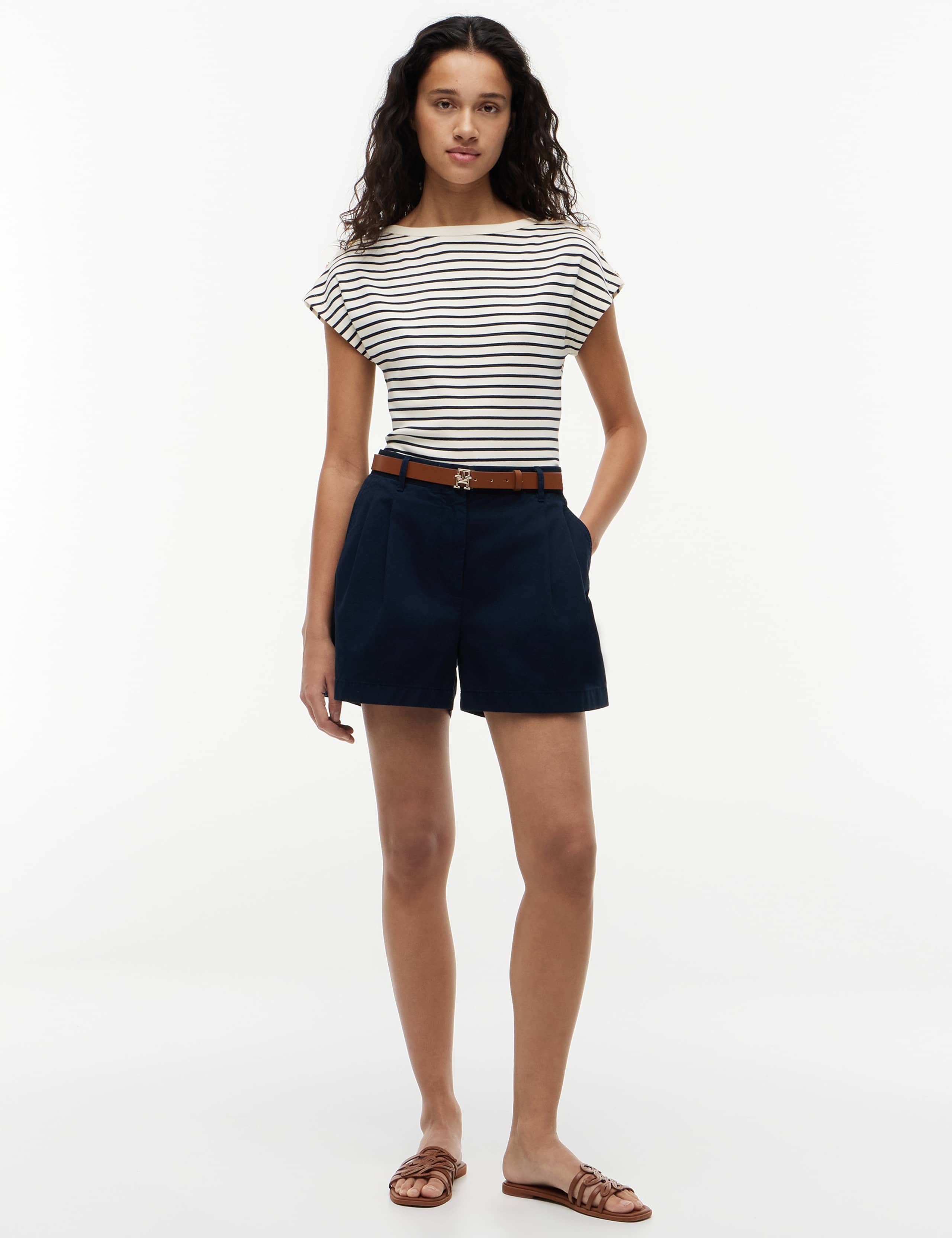 Pure Cotton Striped T-Shirt 3 of 5