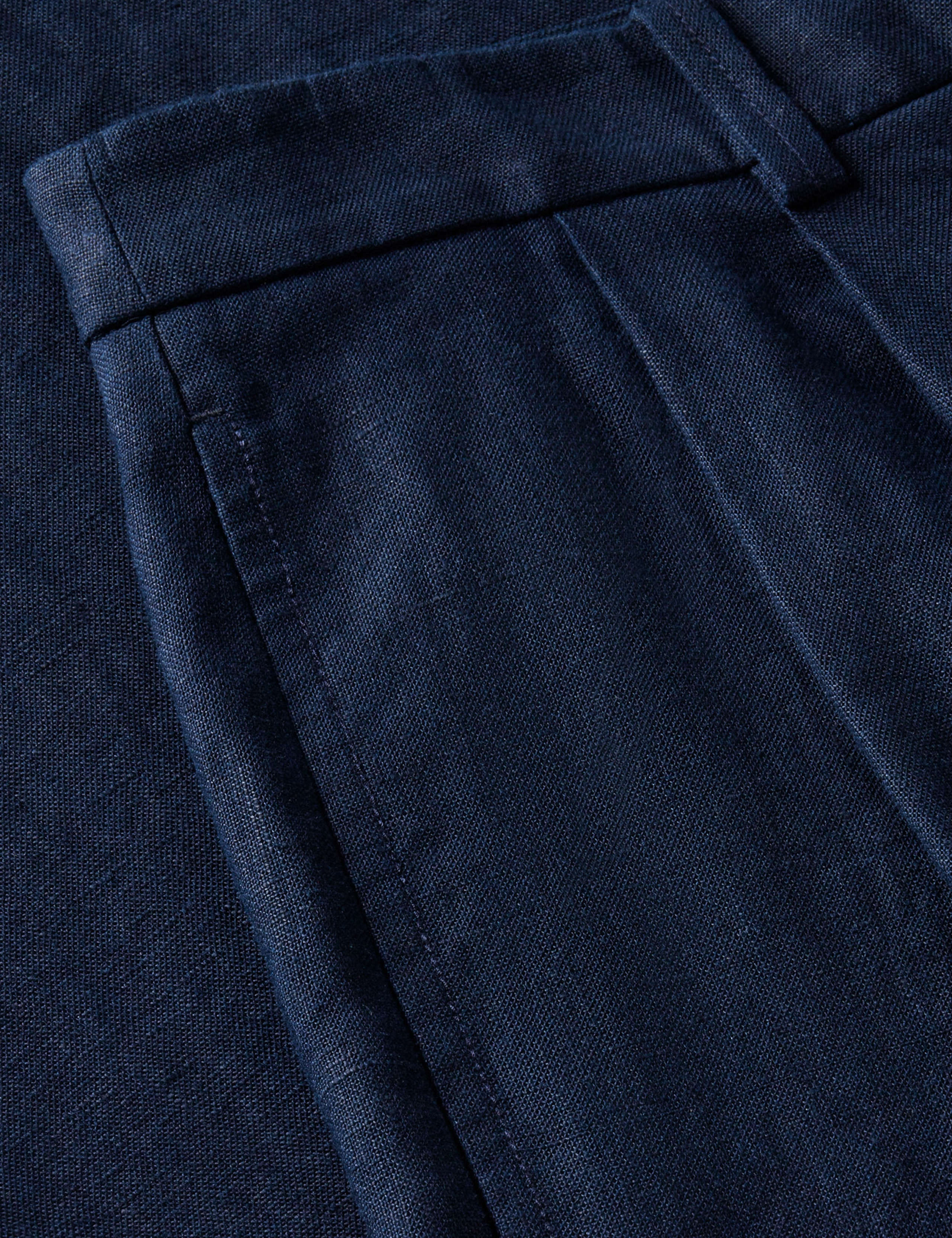 Linen Rich Tailored Wide Leg Trousers 6 of 7