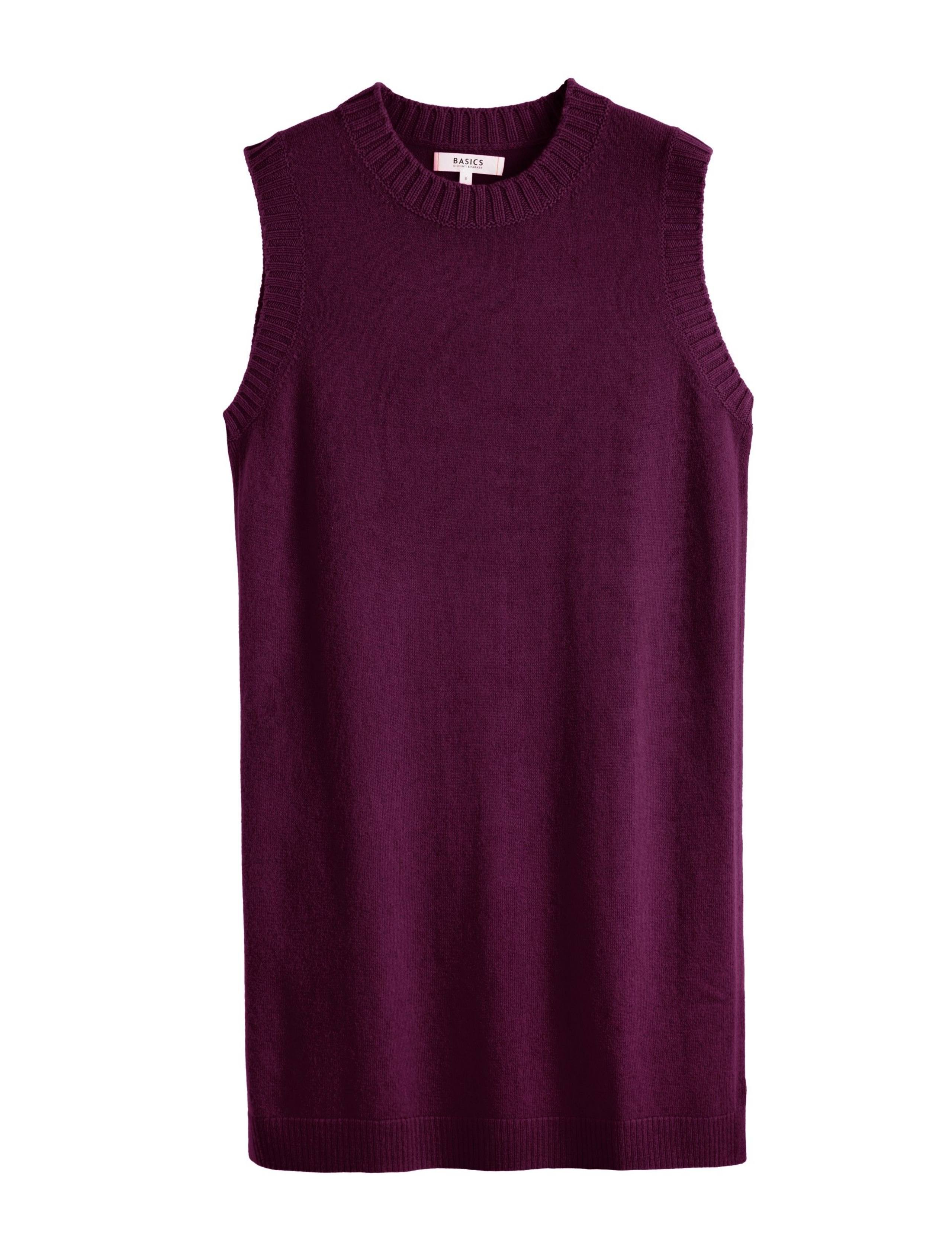Wool Rich Jumper Dress with Cashmere 2 of 4