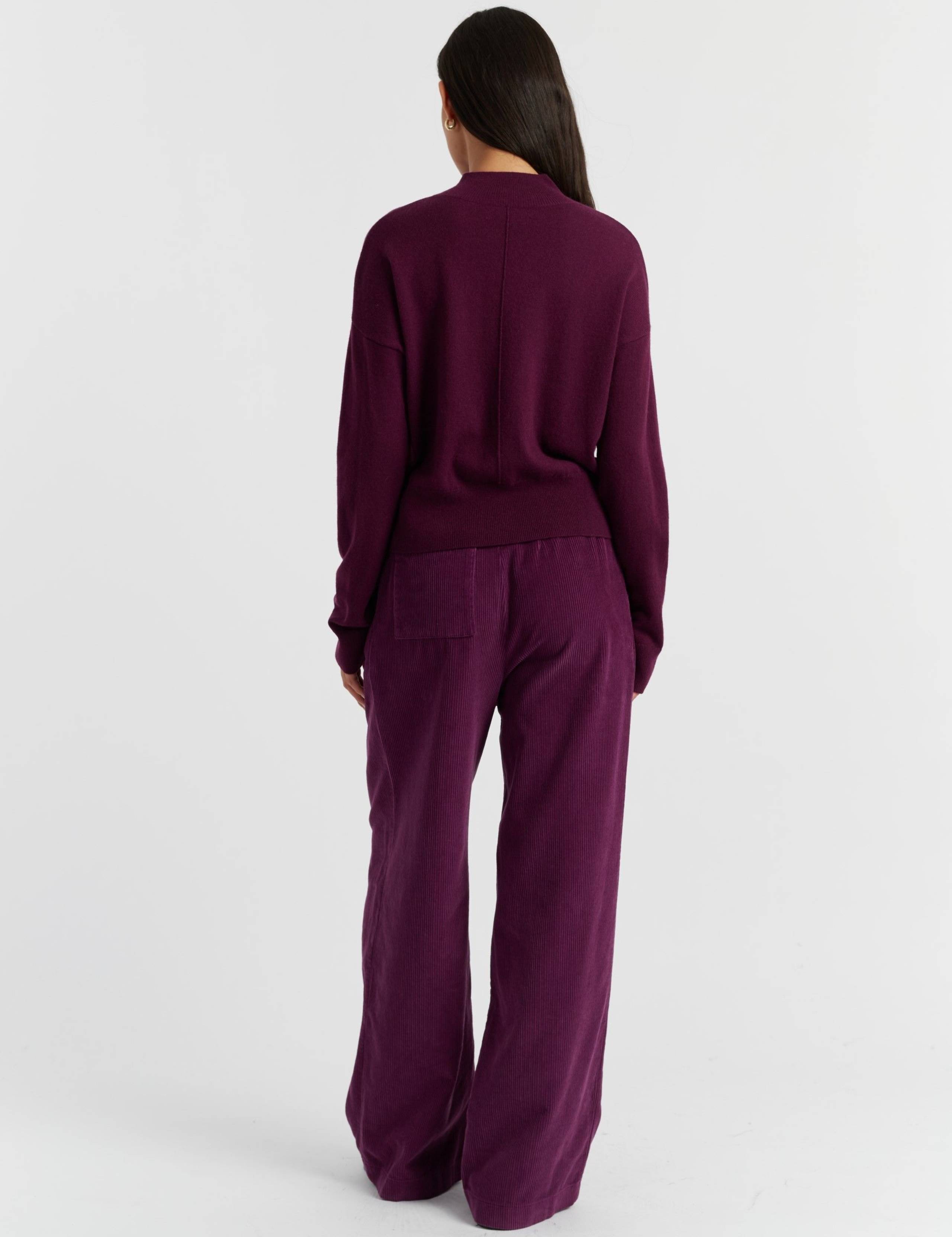 Wool Rich Funnel Neck Jumper with Cashmere 3 of 4