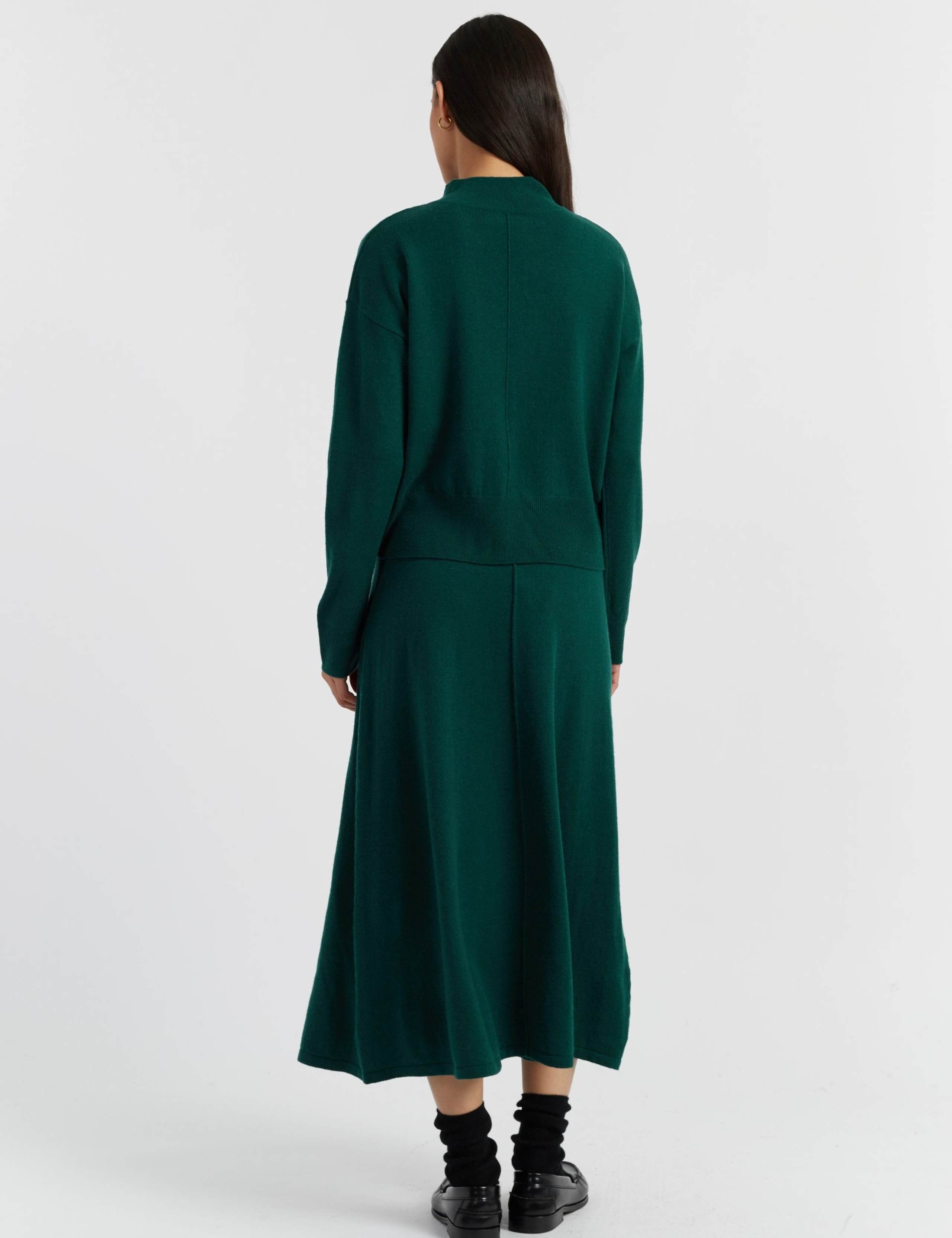 Wool Rich Funnel Neck Jumper with Cashmere 3 of 4