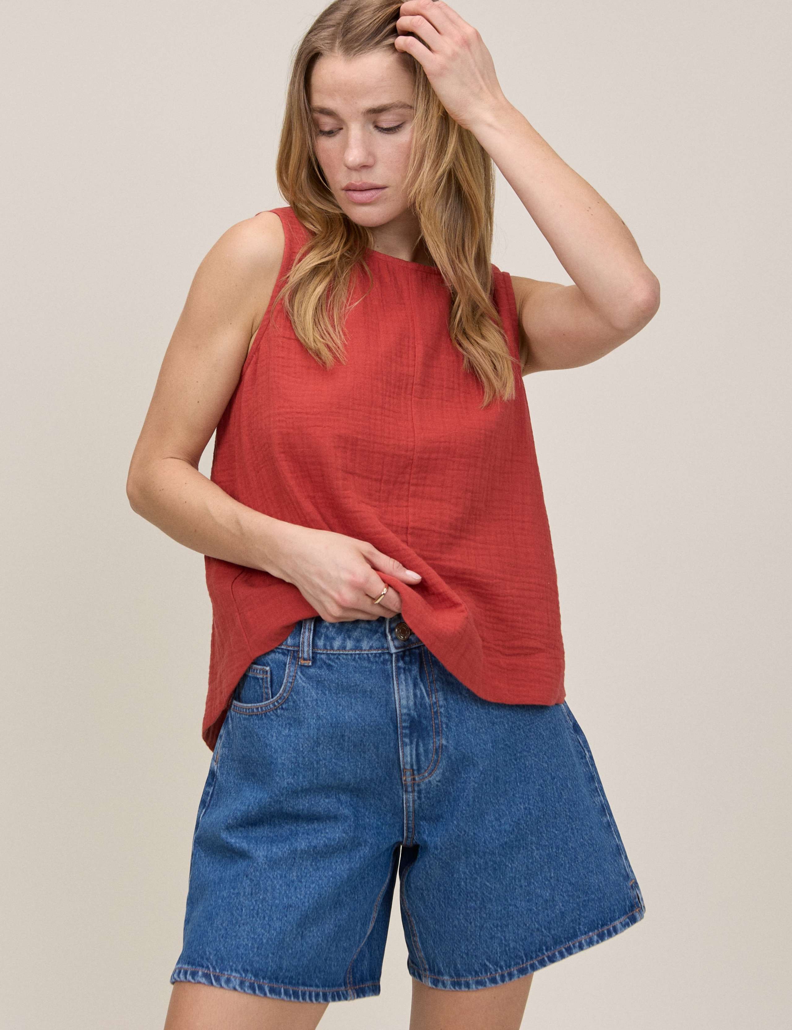 Pure Cotton Vest Top 4 of 5