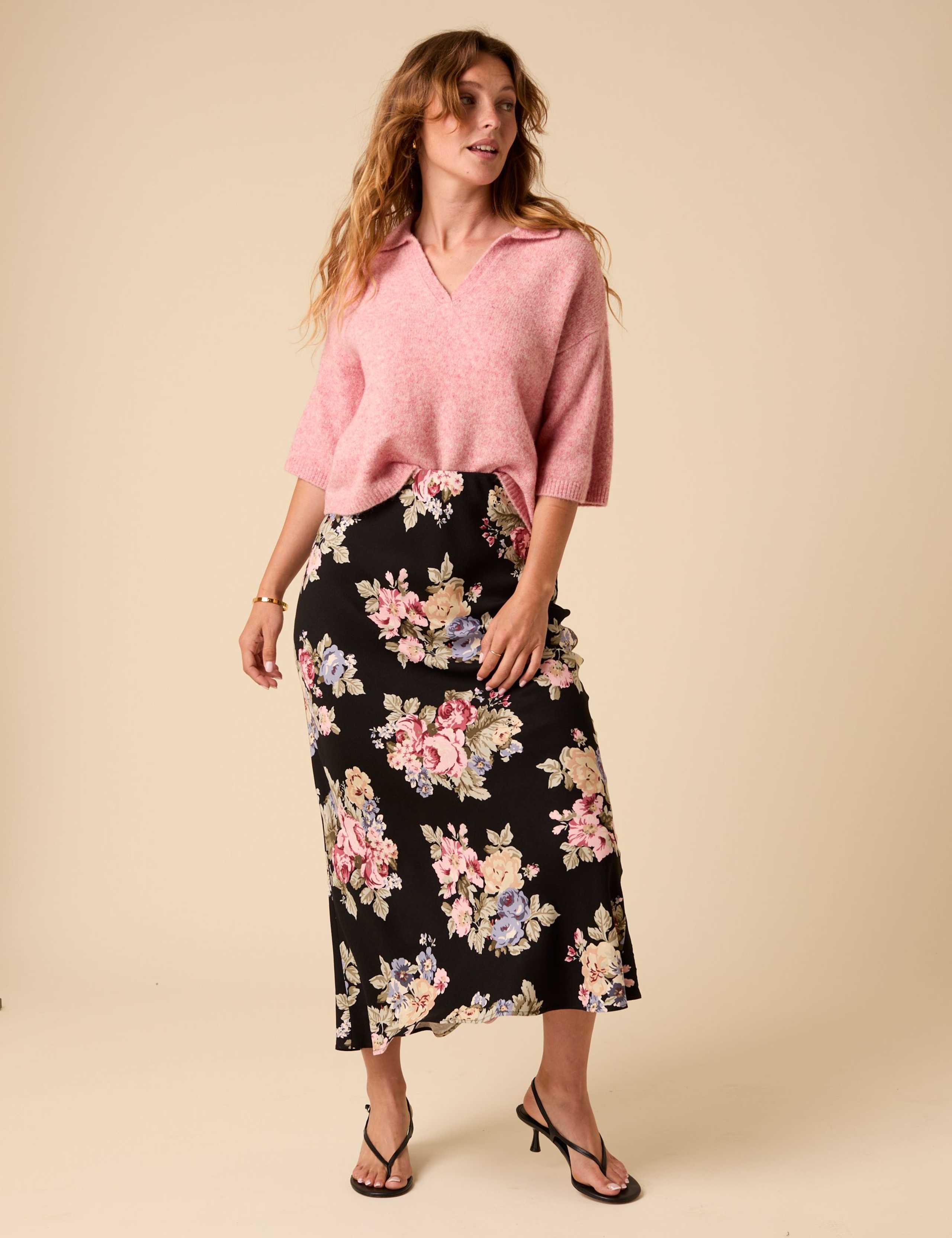 Open Neck Collared Jumper with Wool 3 of 6