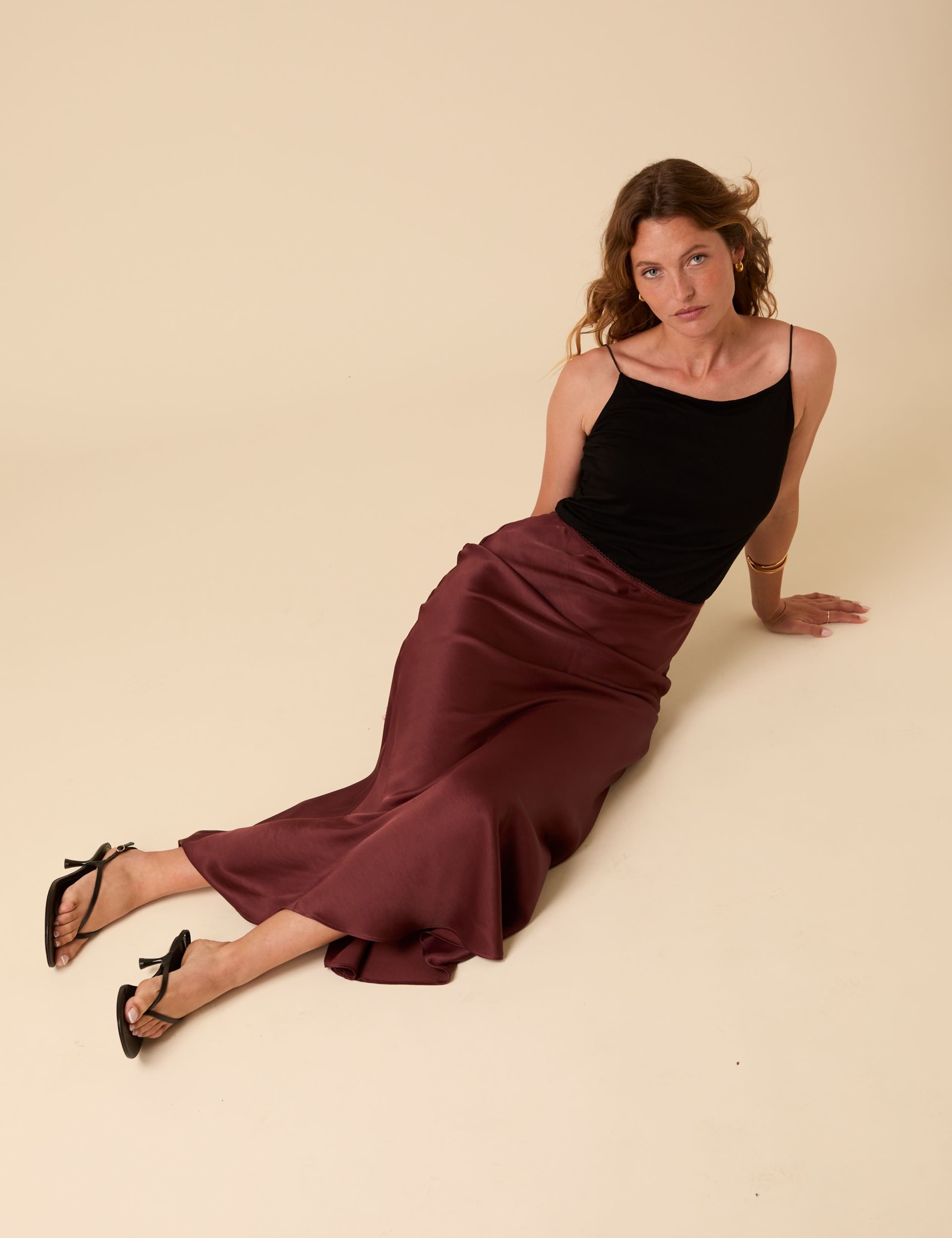 Midi Slip Skirt 3 of 6