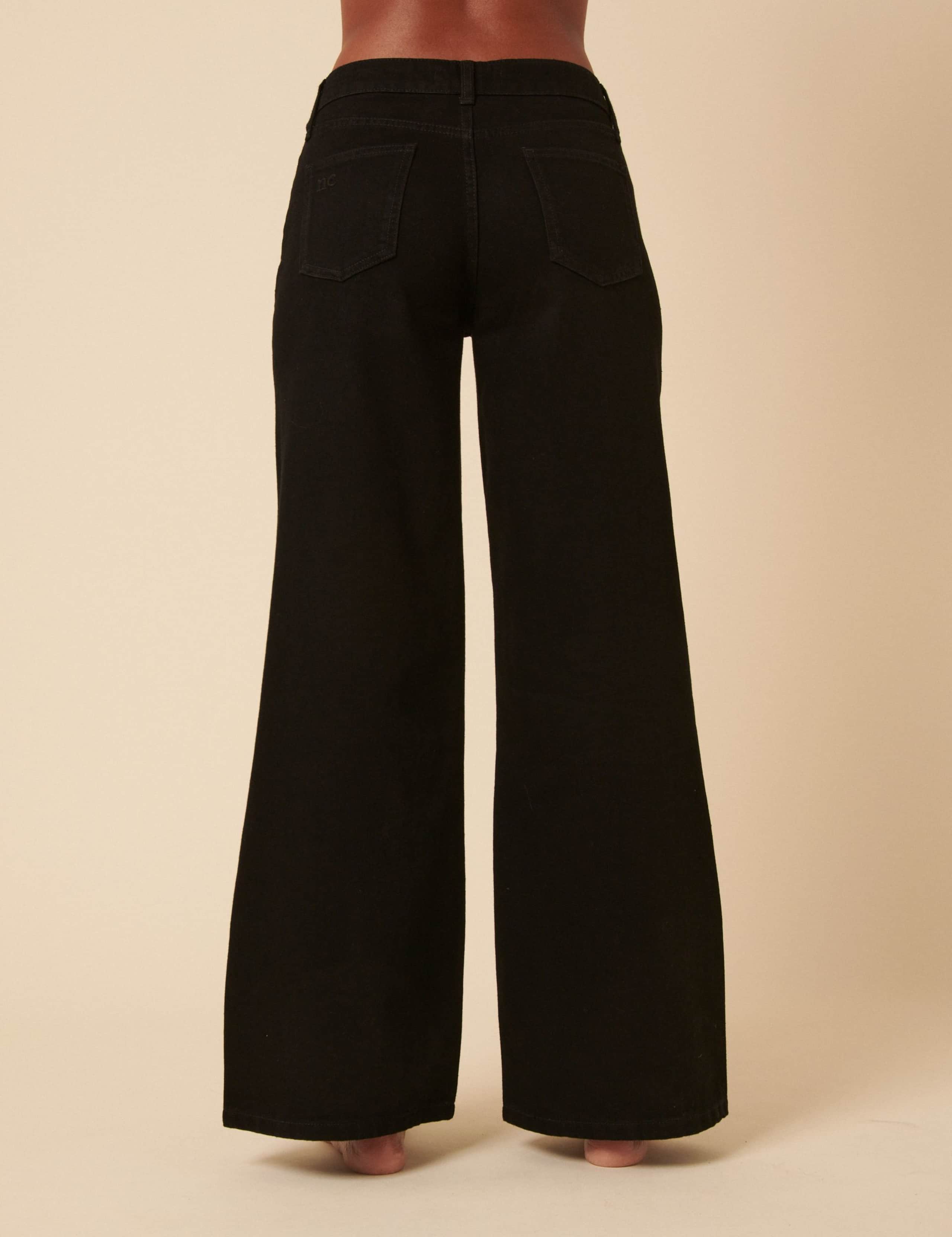Mid Rise Wide Leg Jeans 2 of 5