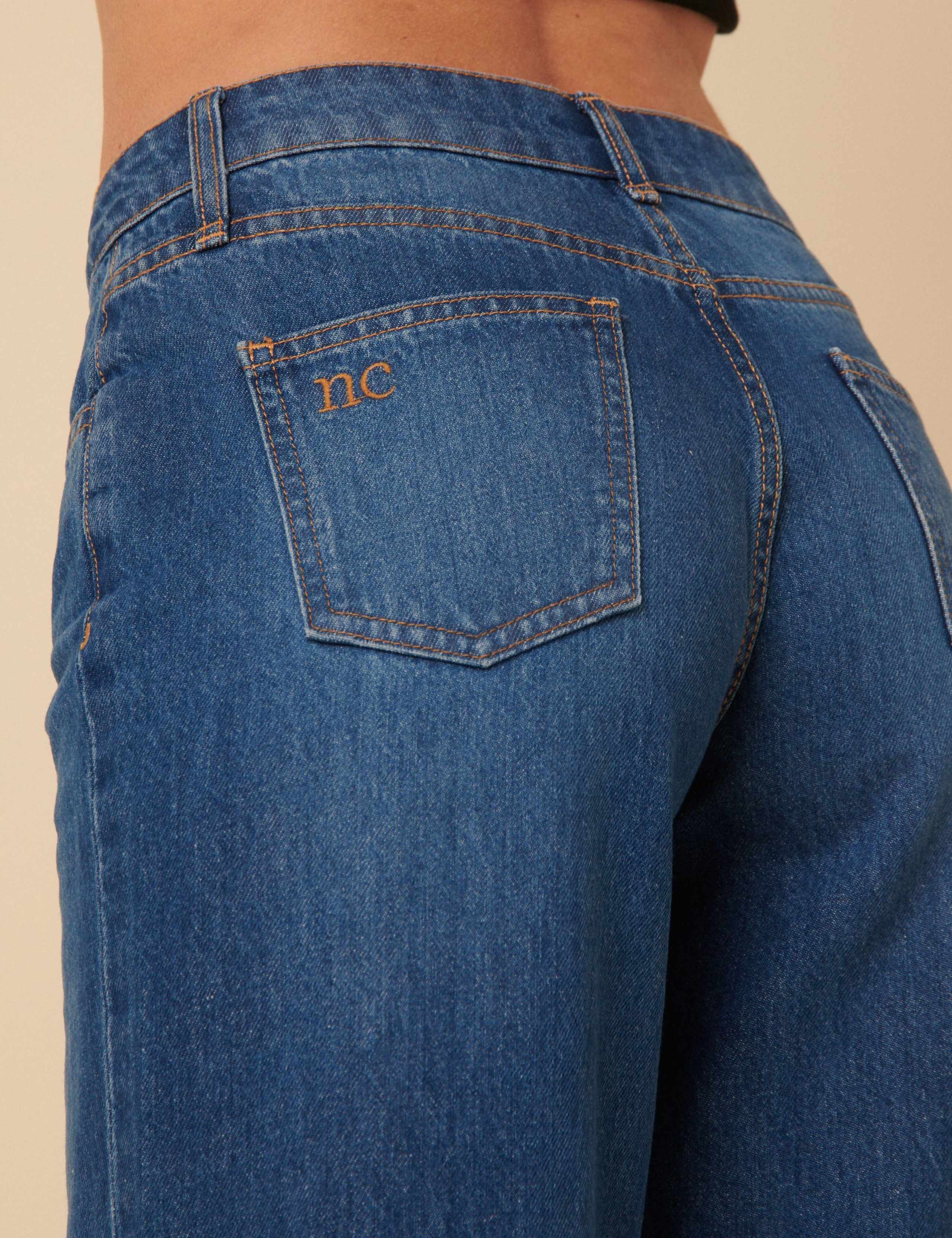 Mid Rise Wide Leg Jeans 5 of 5