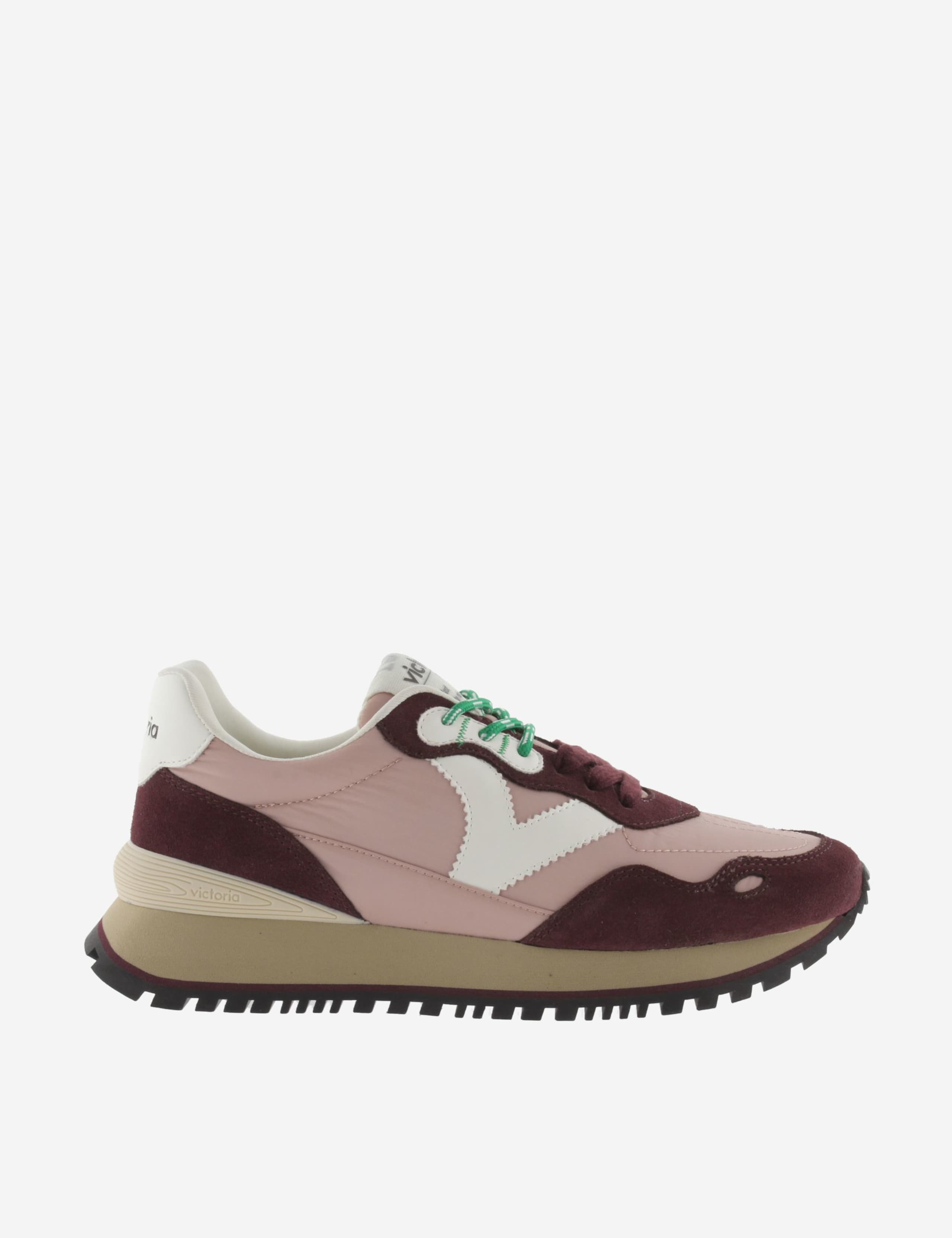 Viento Suede Colour Block Trainers 1 of 5