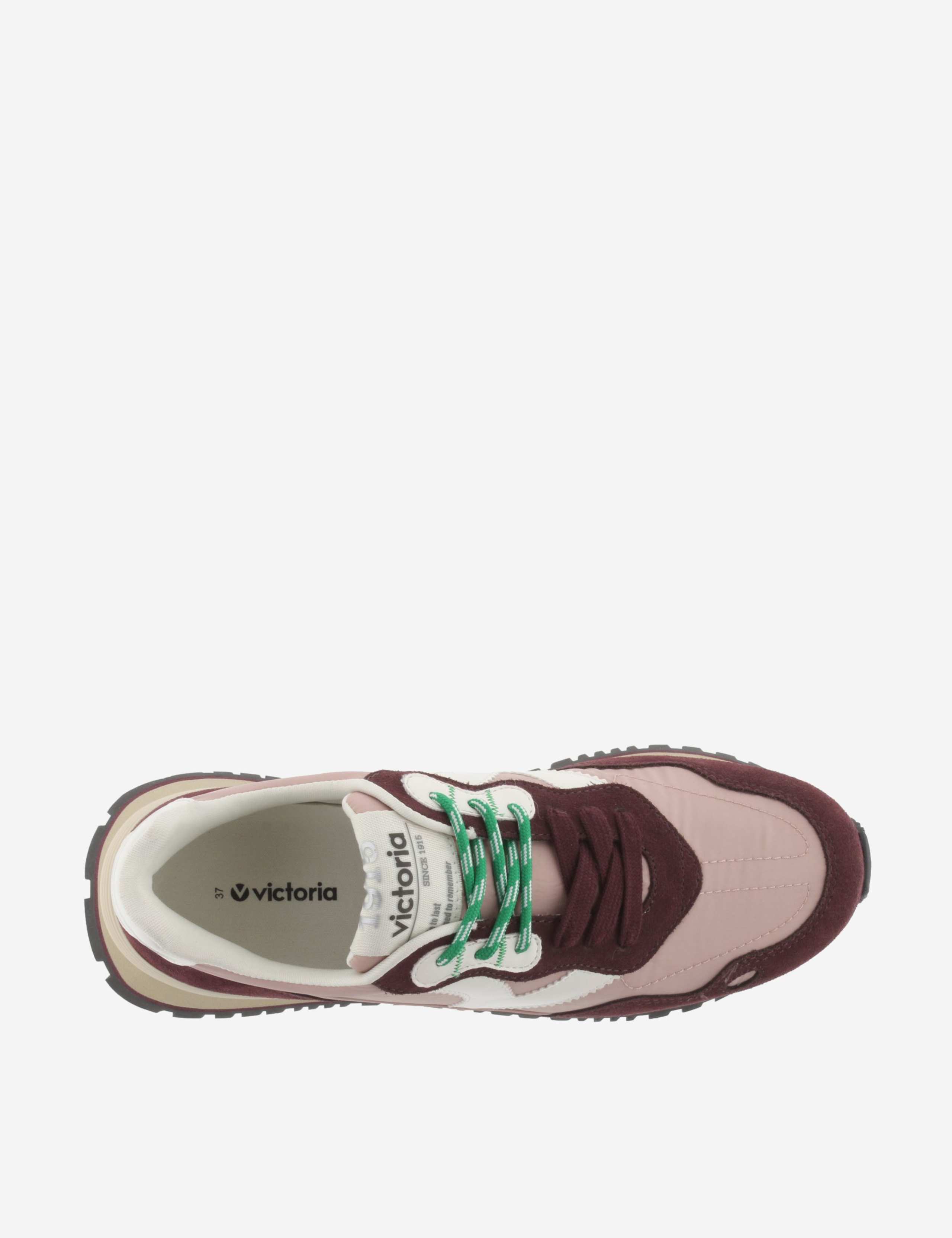 Viento Suede Colour Block Trainers 2 of 5