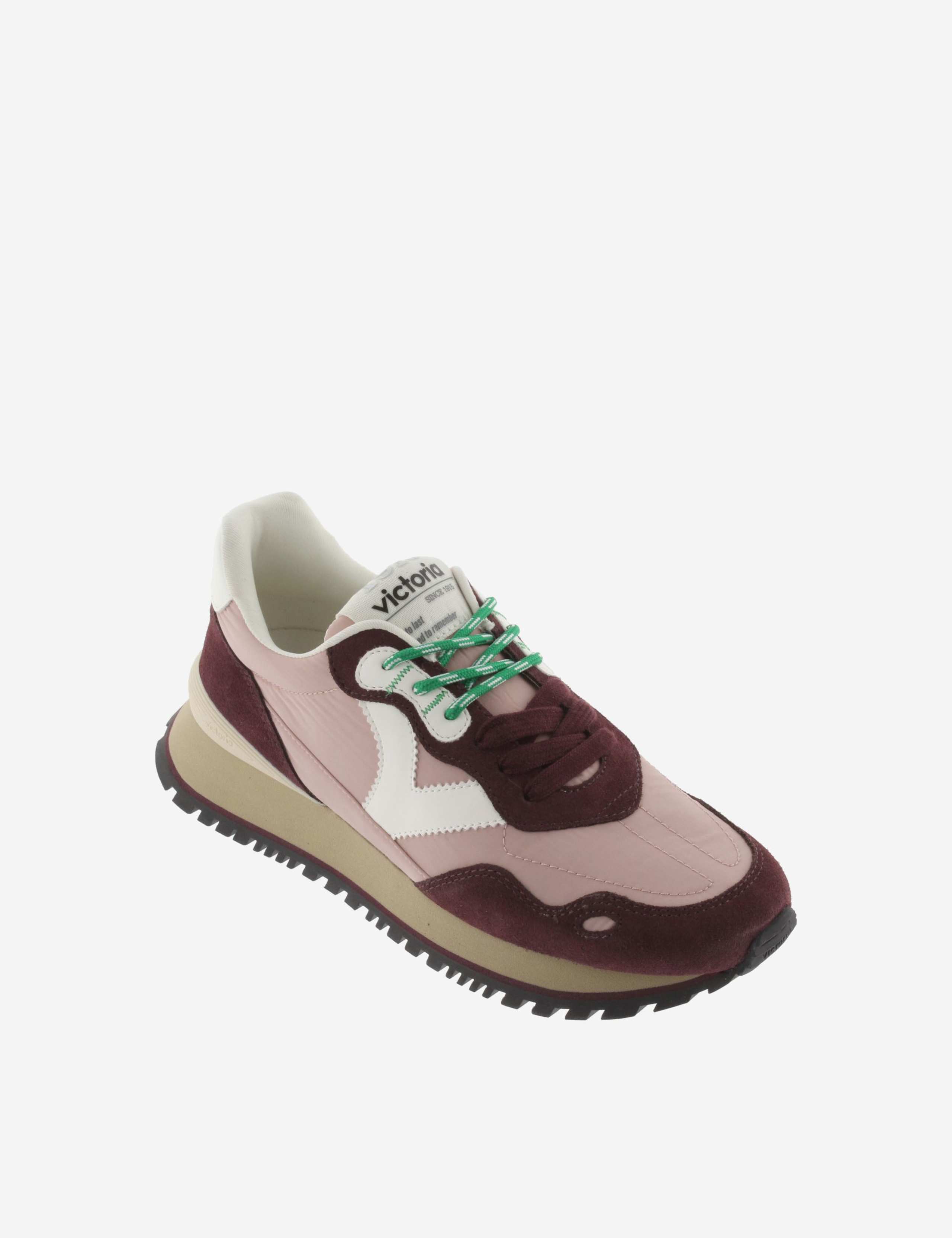 Viento Suede Colour Block Trainers 3 of 5