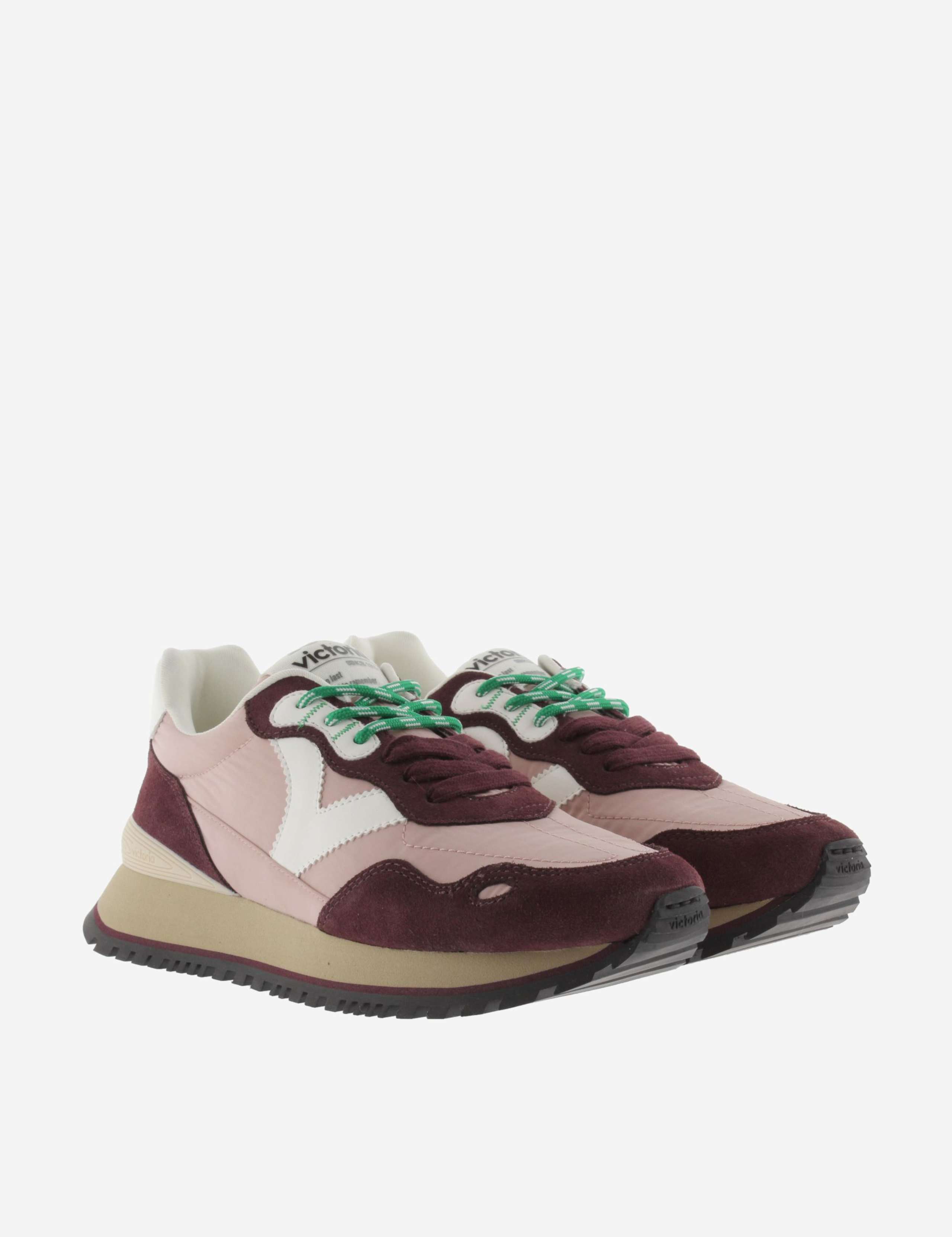 Viento Suede Colour Block Trainers 4 of 5
