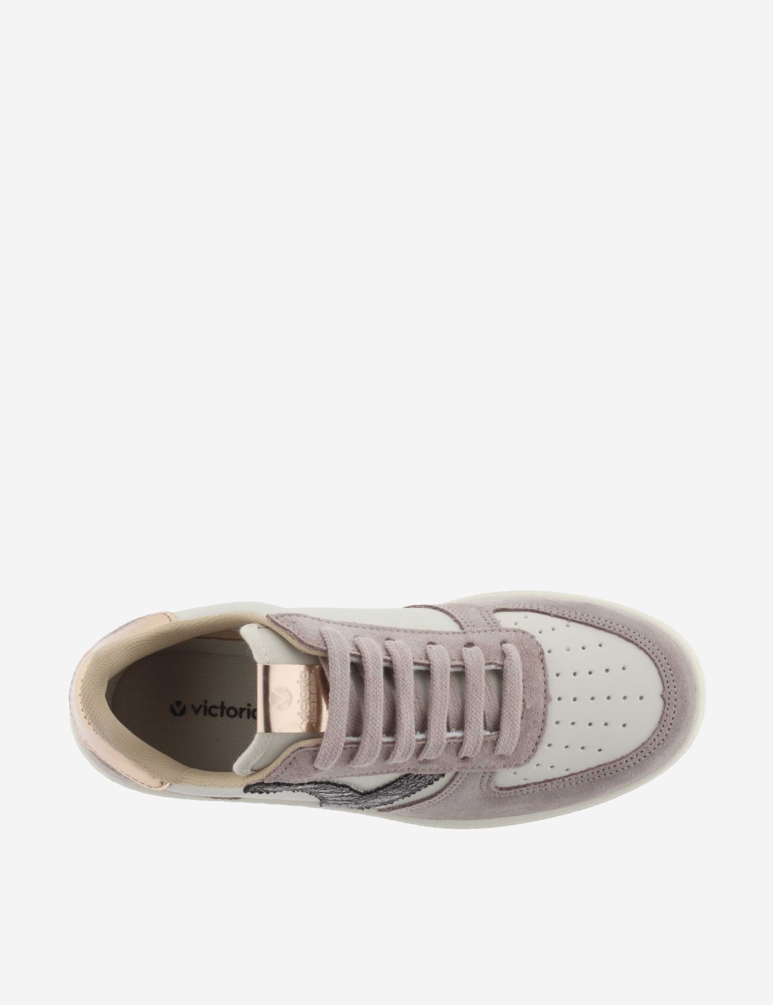 Madrid Suede Metallic Trainers 2 of 5
