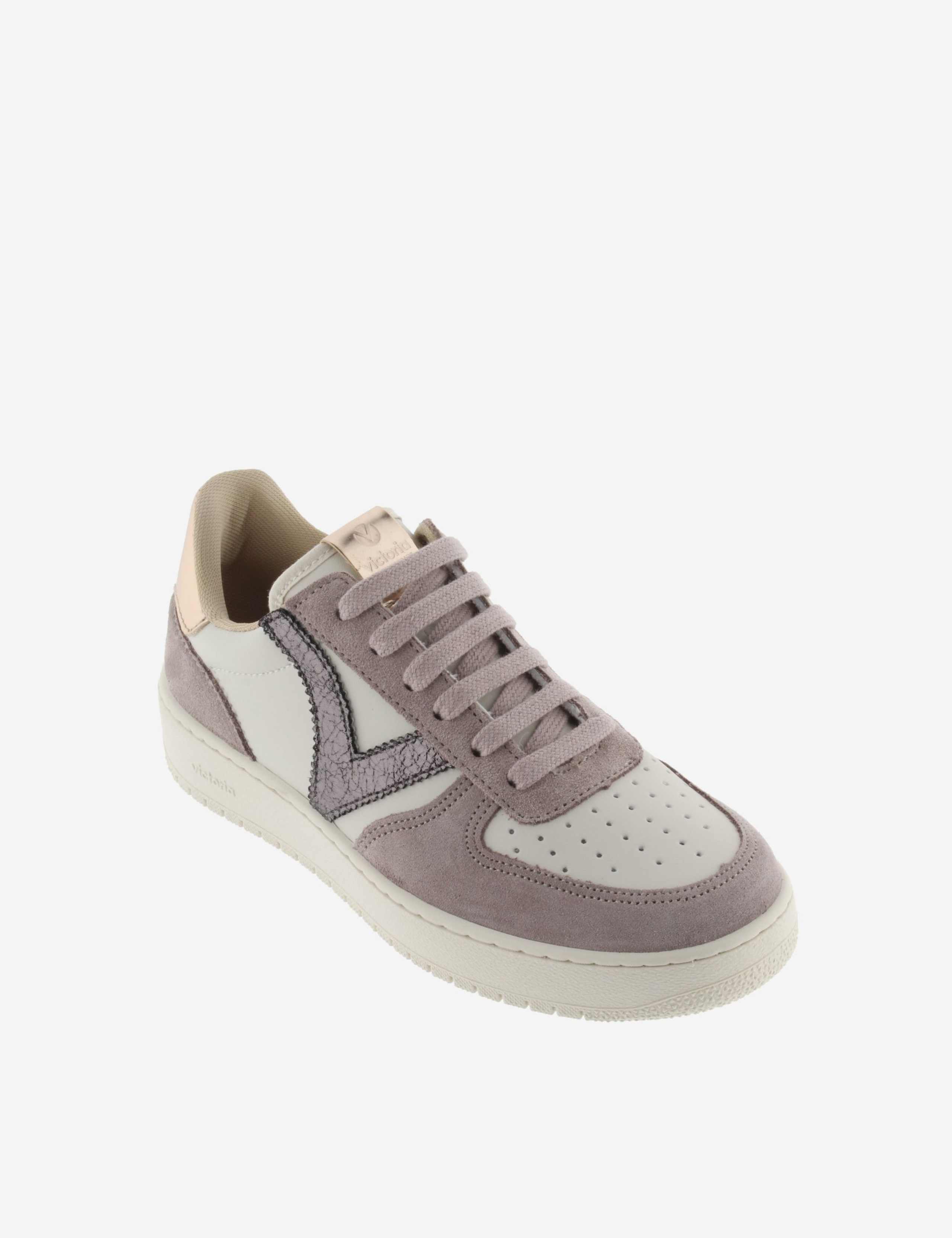 Madrid Suede Metallic Trainers 3 of 5