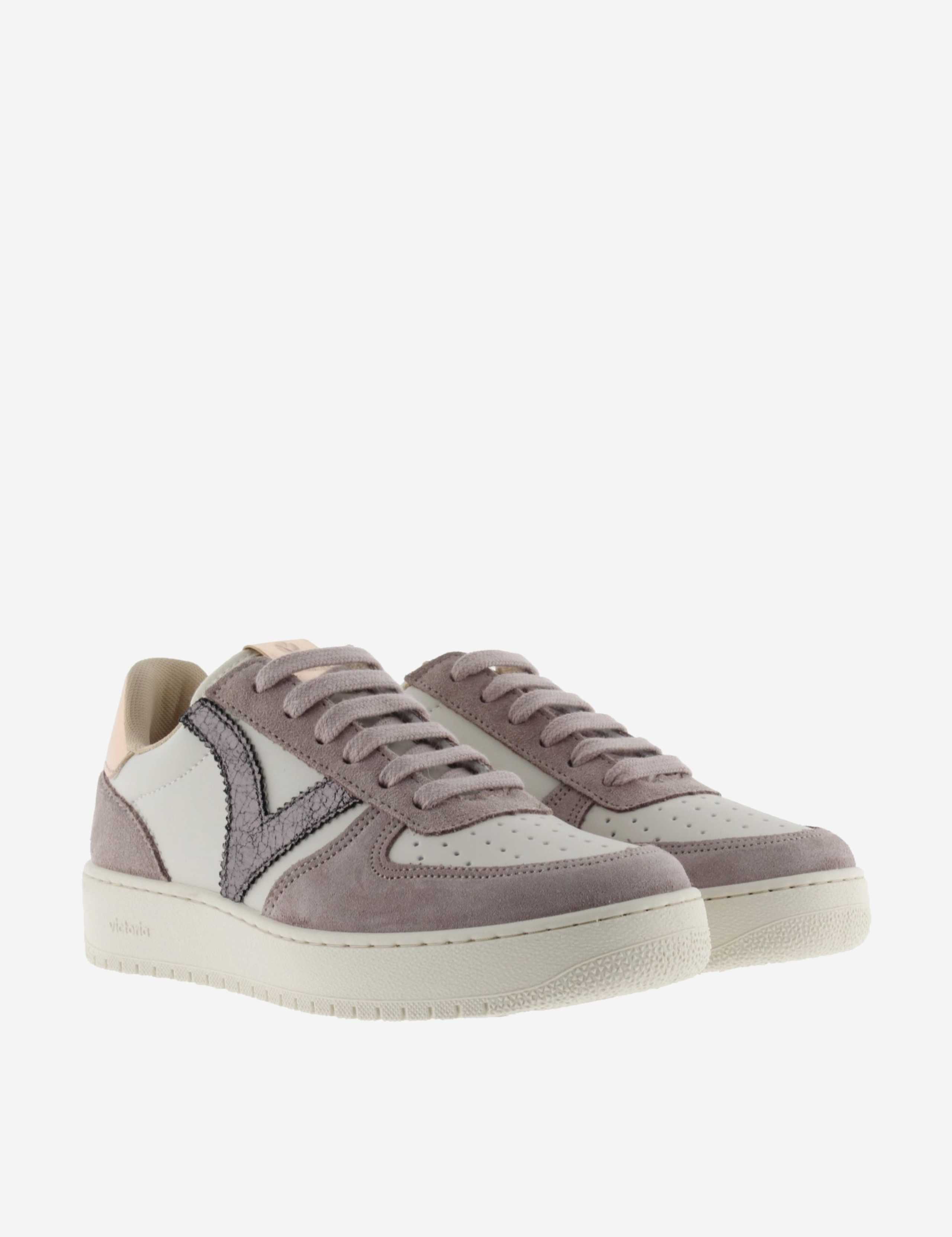 Madrid Suede Metallic Trainers 4 of 5