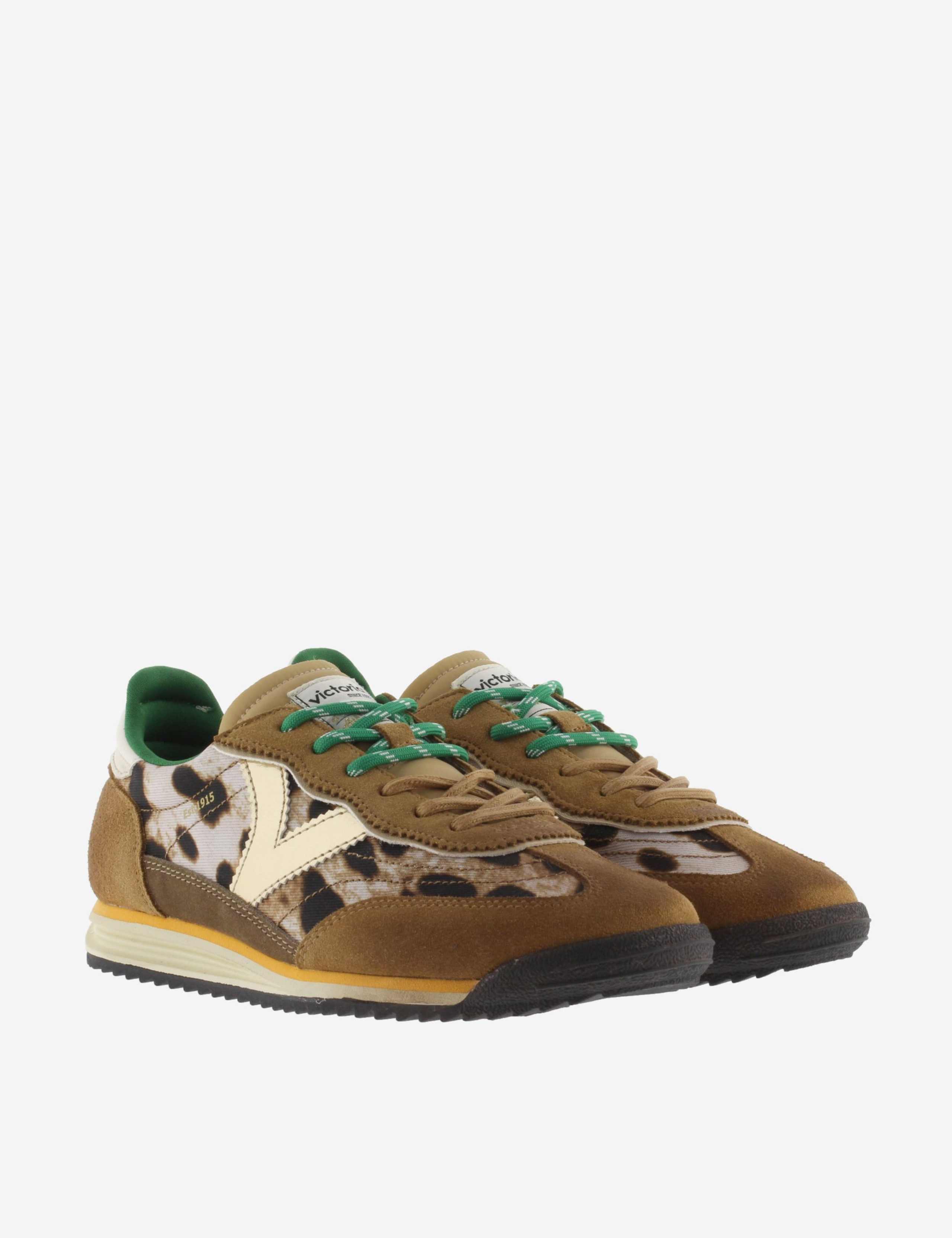 Saturno Animal Print Trainers 4 of 5