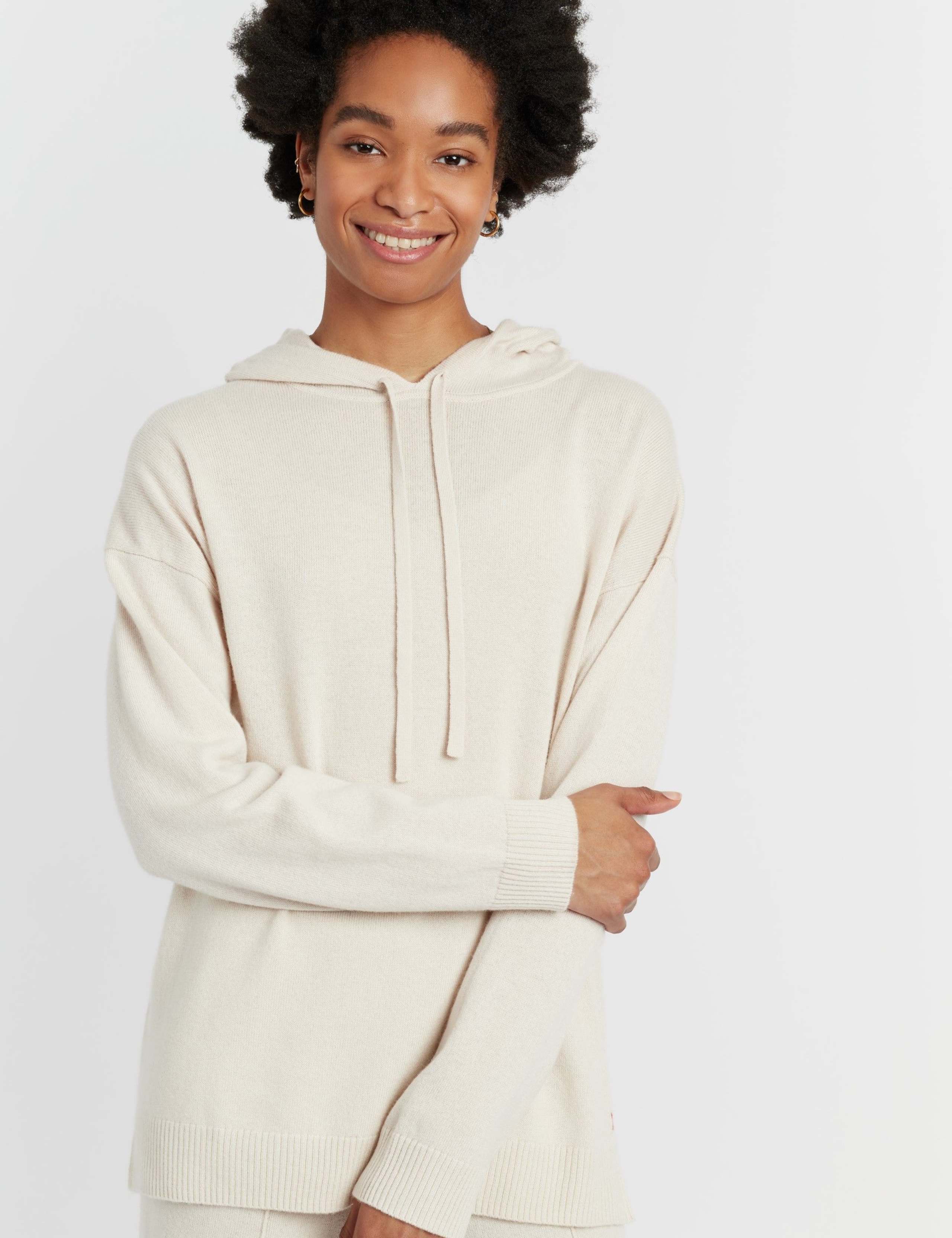 Wool Rich Oversized Hoodie With Cashmere 4 of 4