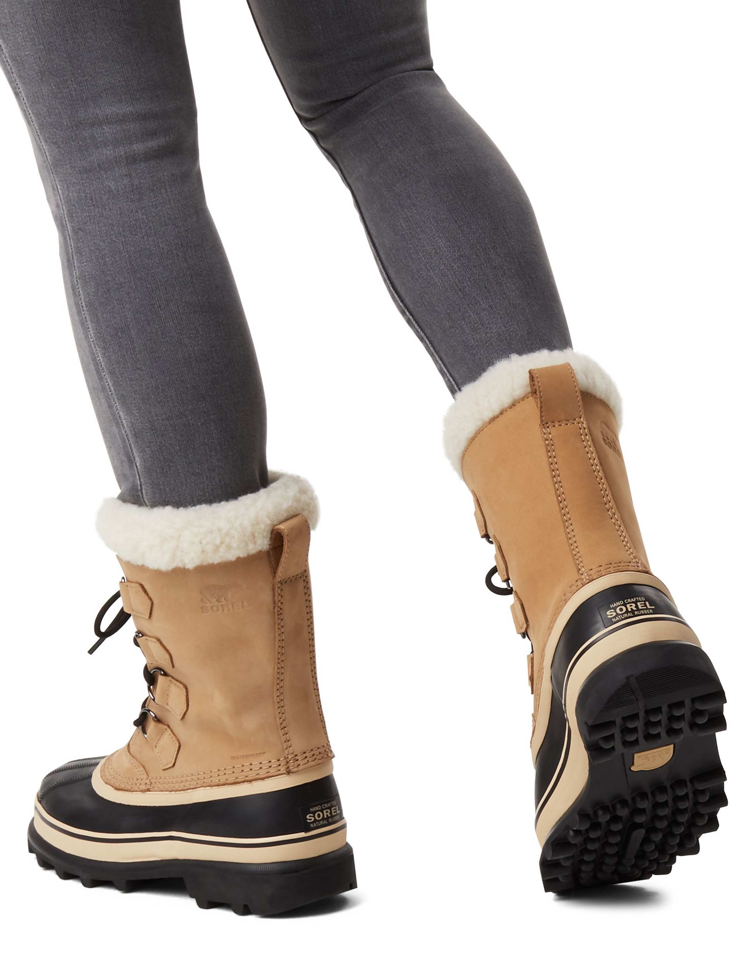 Caribou Leather Faux Fur Lined Mid Calf Boots 6 of 6