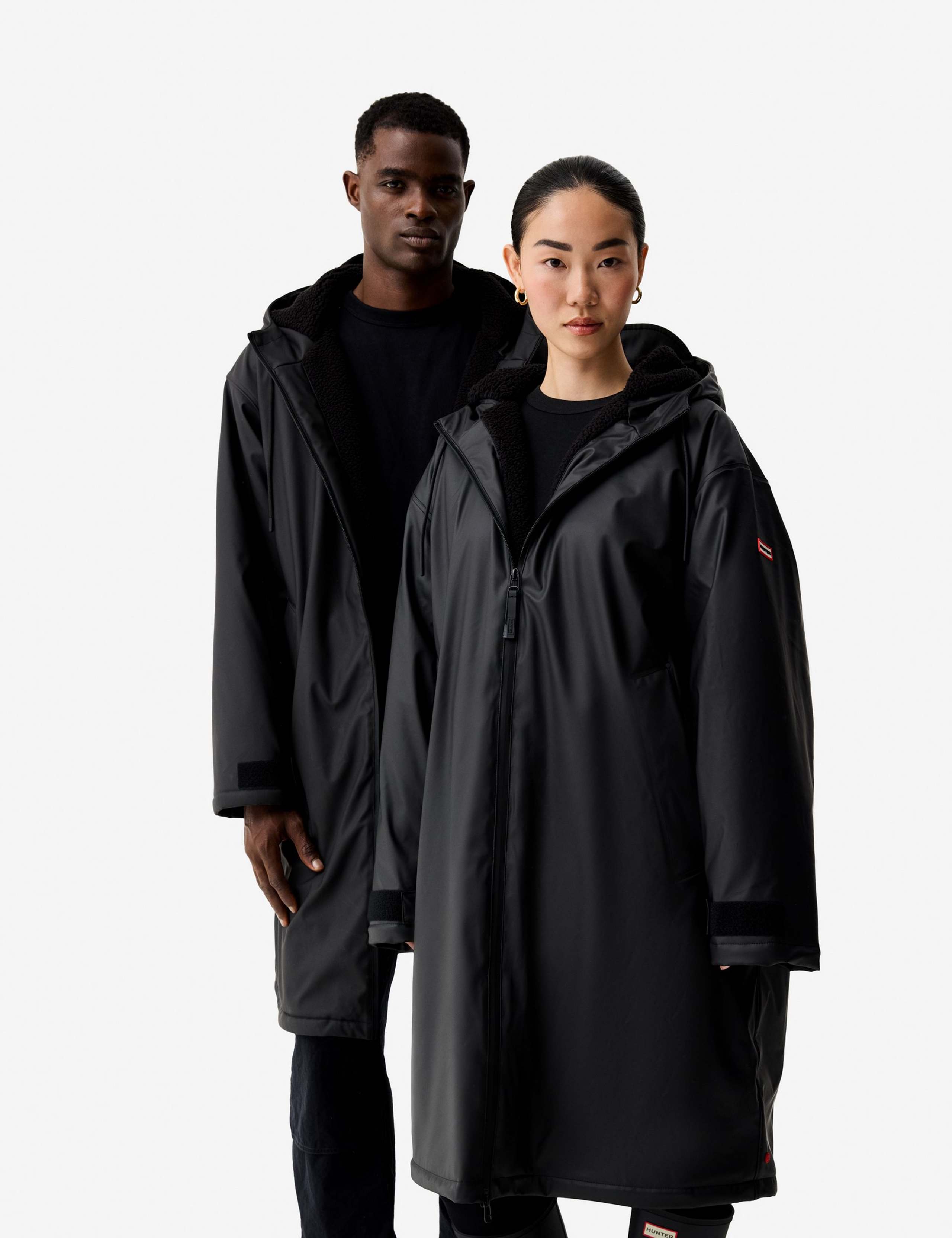 Gower Hooded Cocoon Raincoat 2 of 6