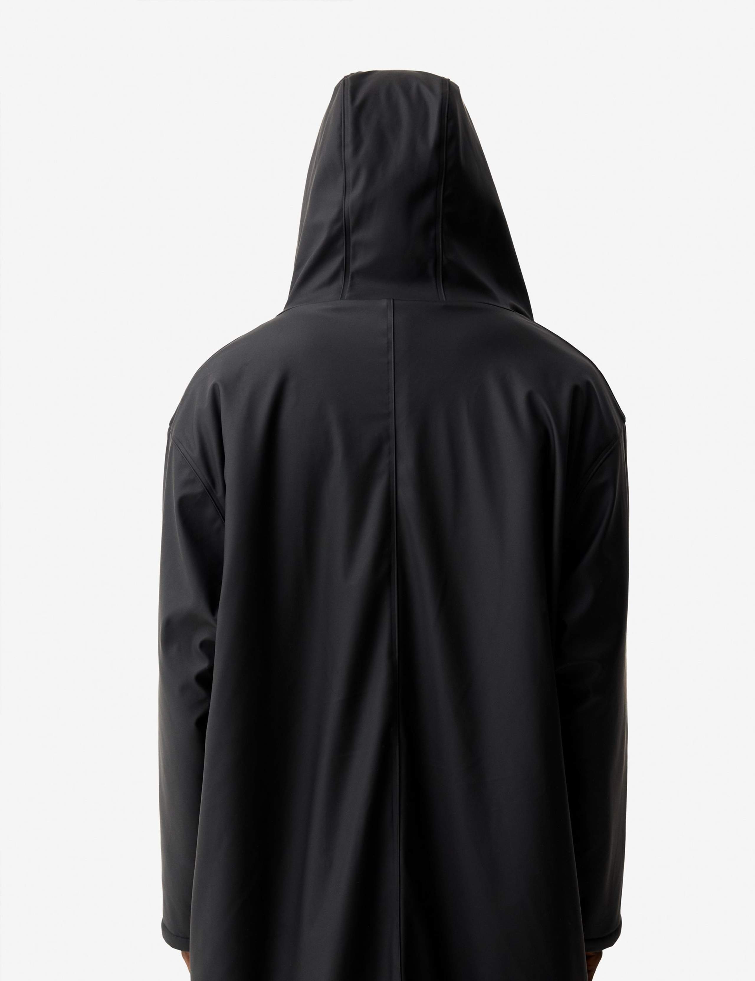 Gower Hooded Cocoon Raincoat 4 of 6