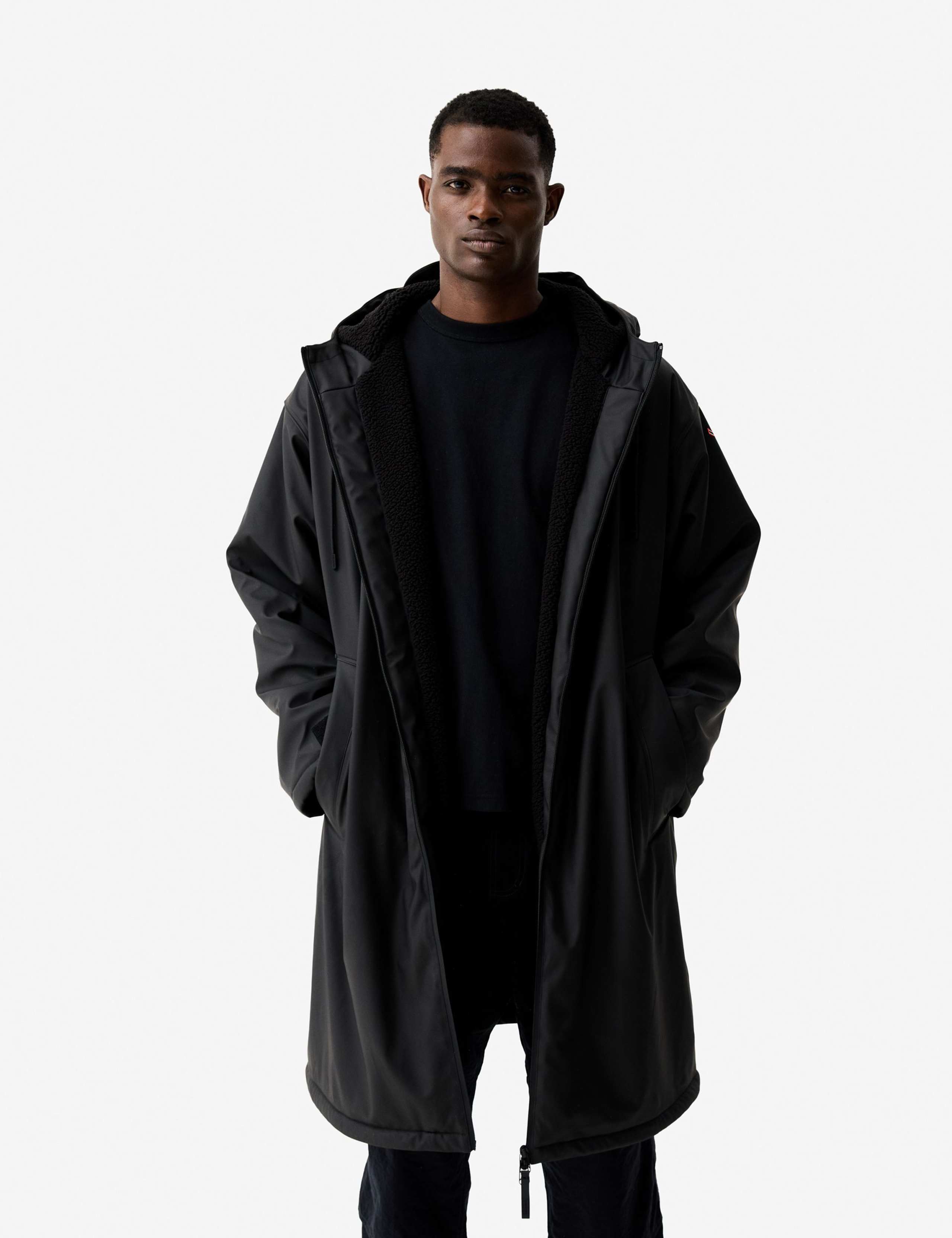 Gower Hooded Cocoon Raincoat 5 of 6