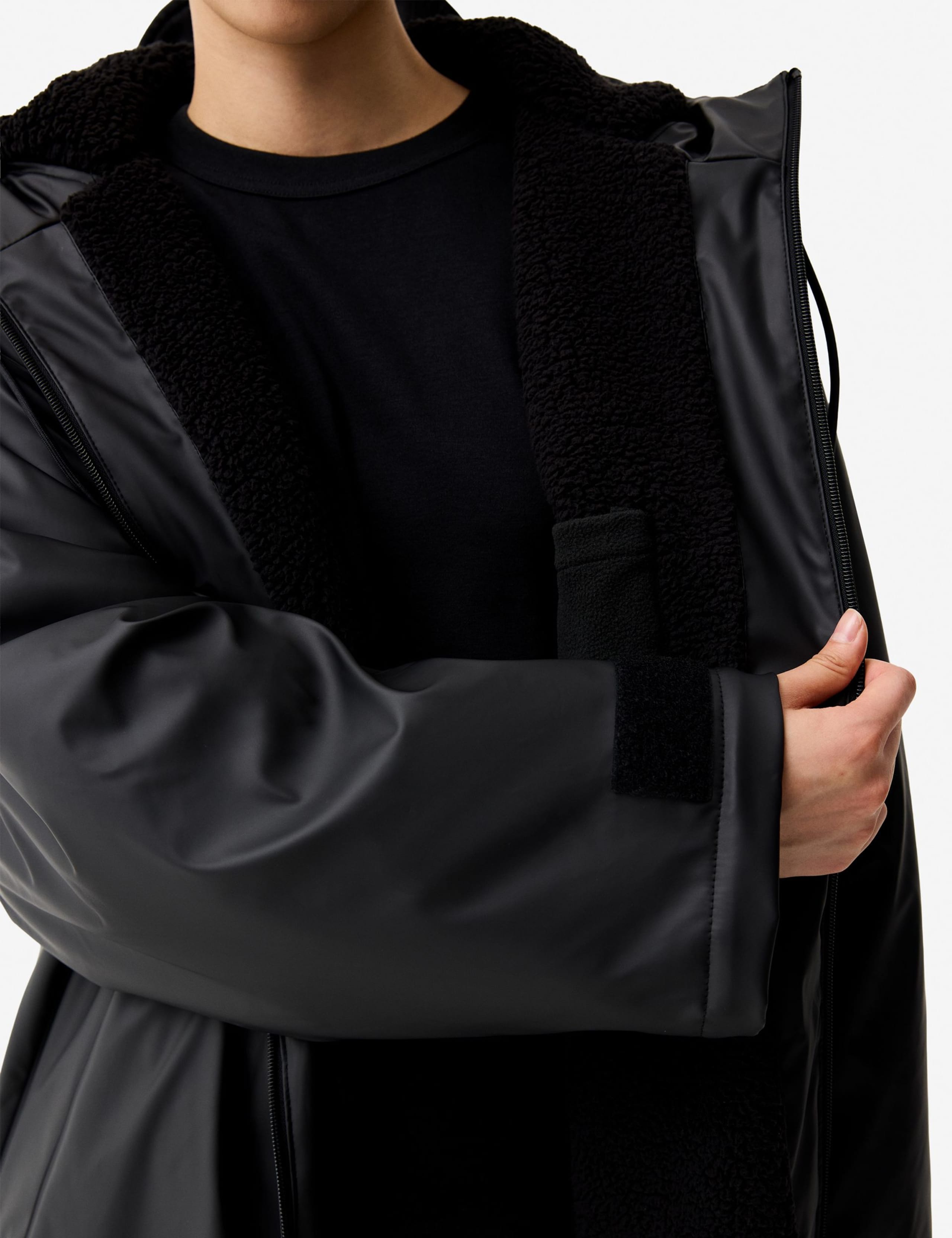 Gower Hooded Cocoon Raincoat 6 of 6