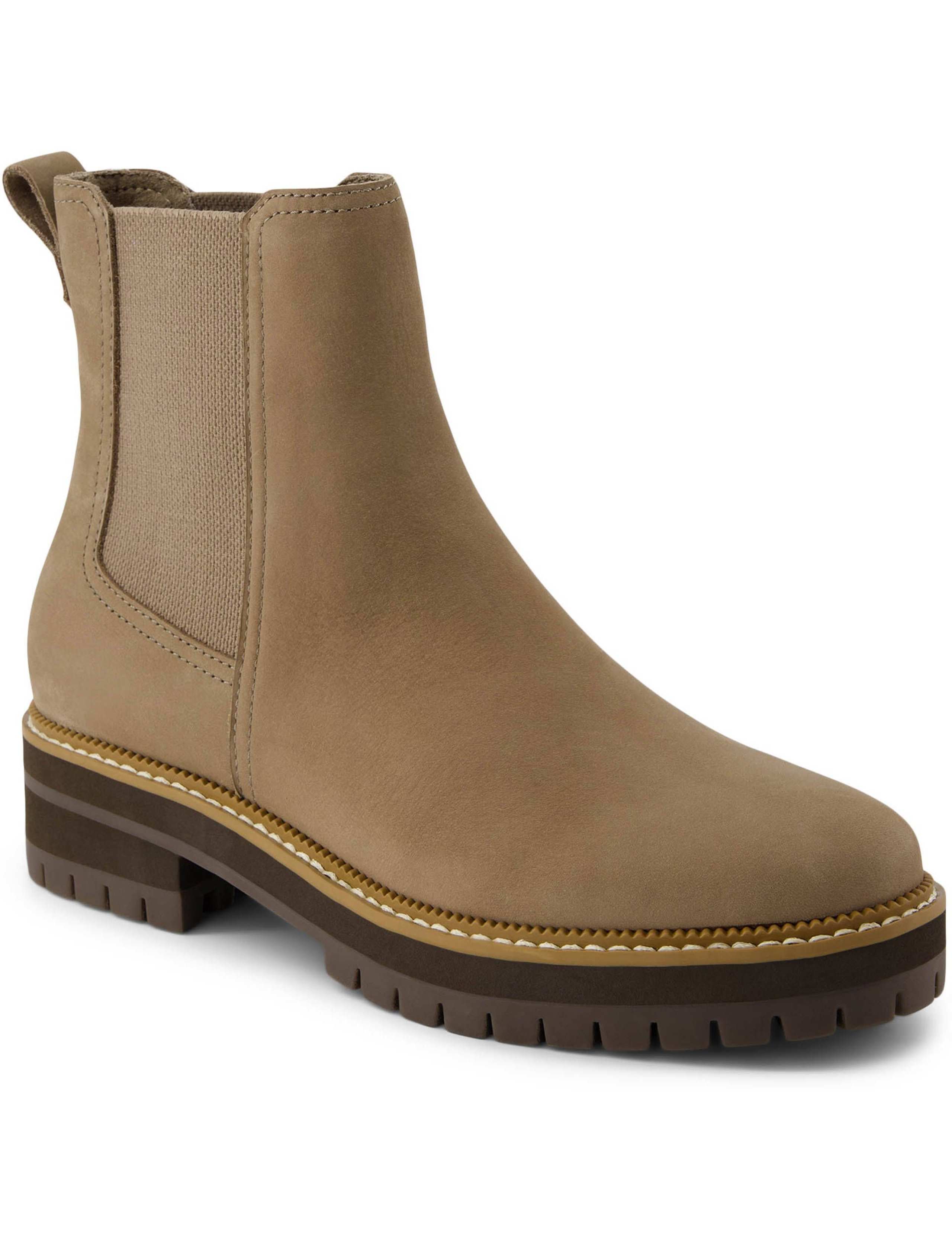 Cleated Round Toe Chelsea Boots 2 of 9