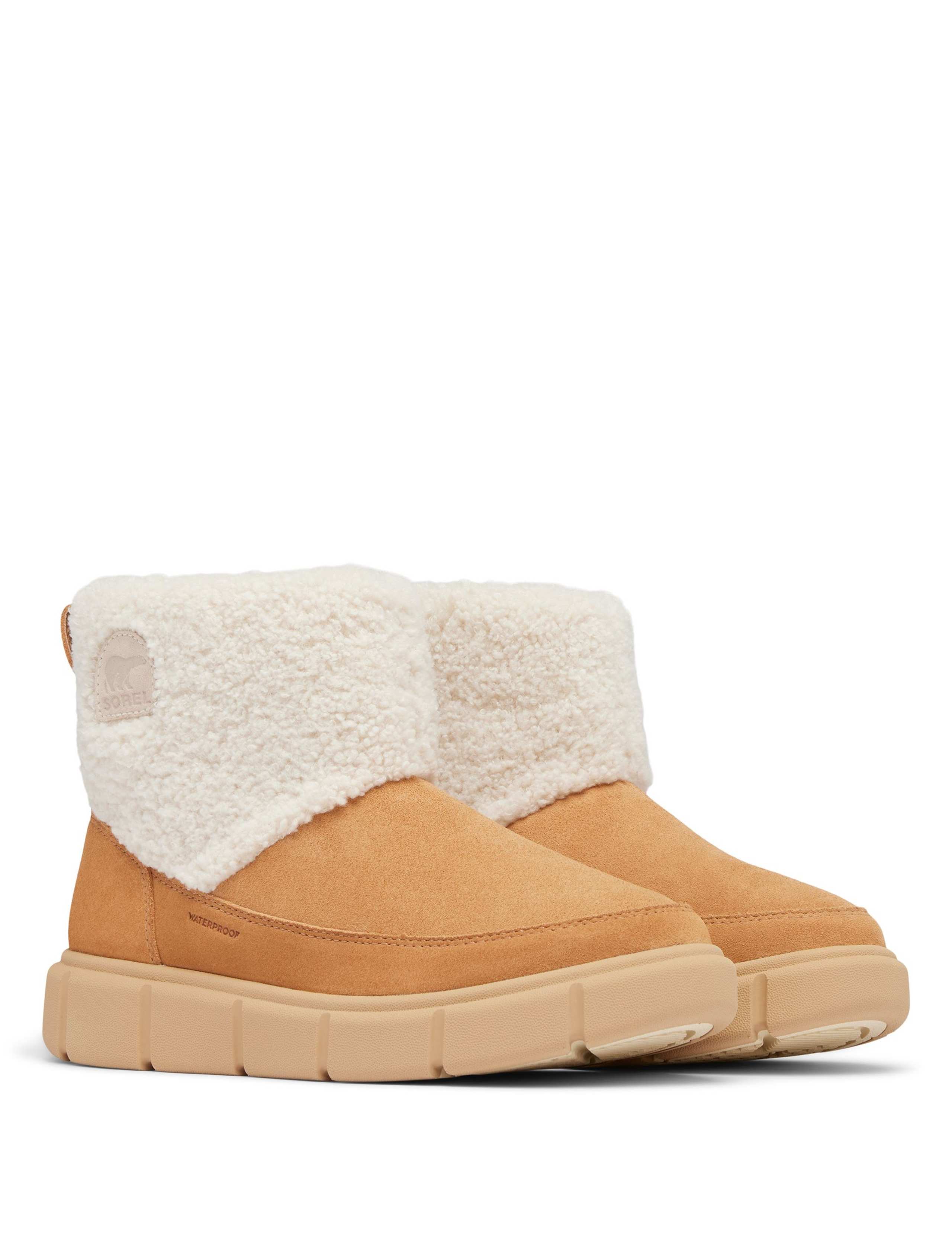Explorer Suede Faux Fur Lined Ankle Boots 2 of 7