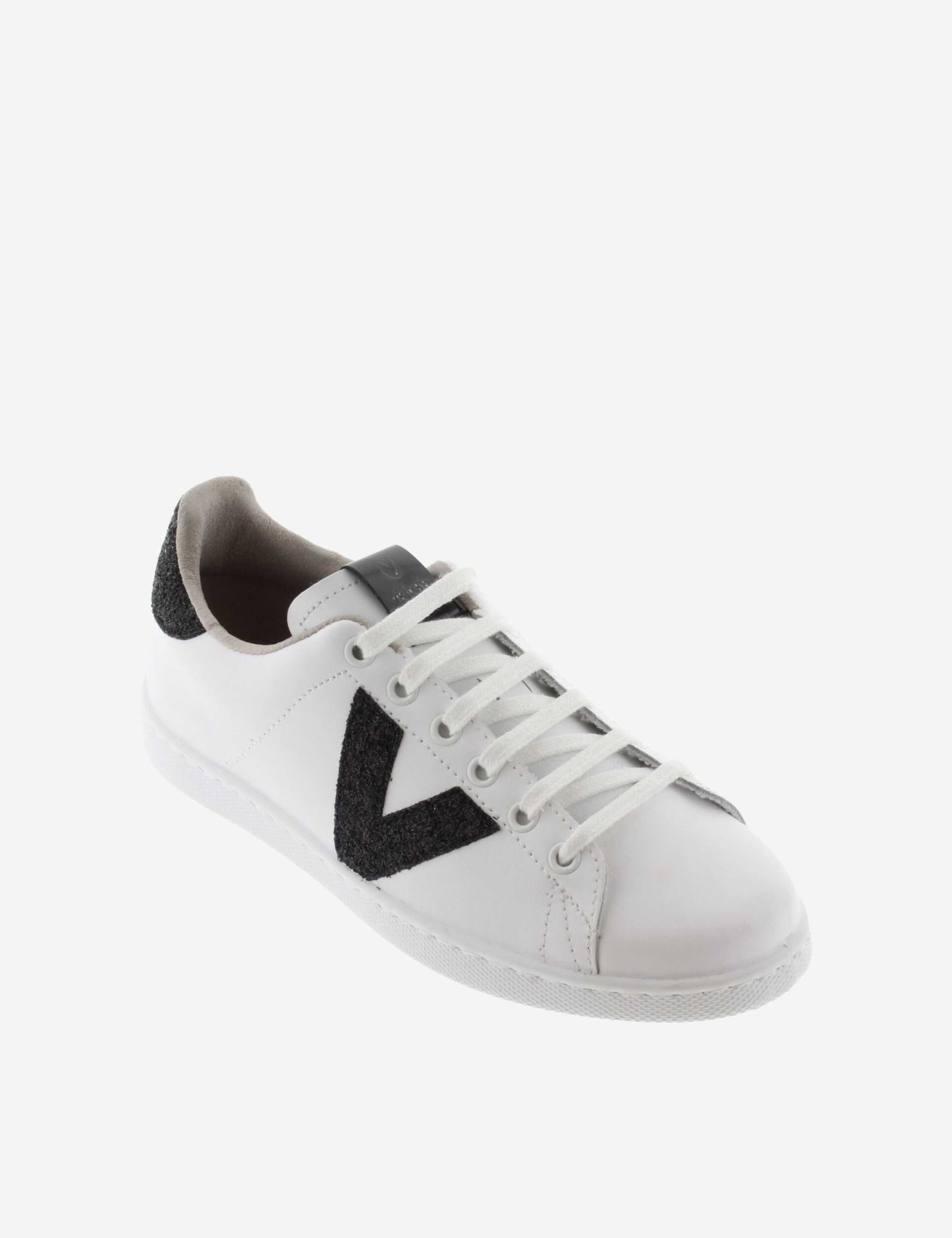 Tenis Leather Glitter Trainers 3 of 5