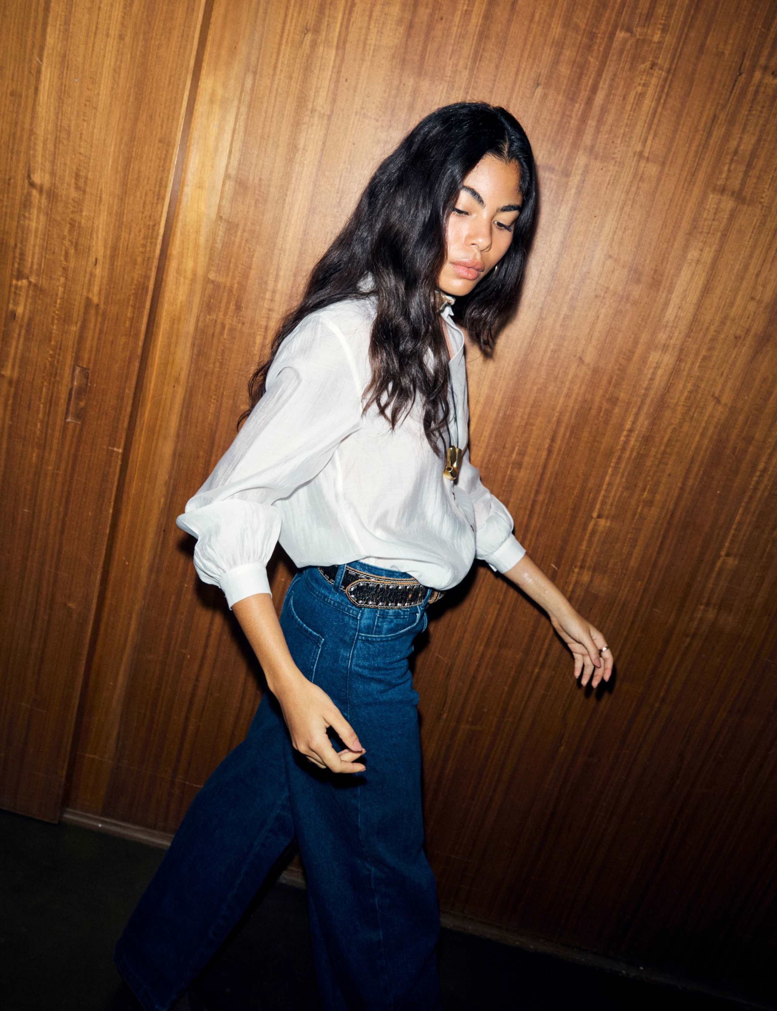 Lyocell Rich Collared Relaxed Shirt 2 of 5