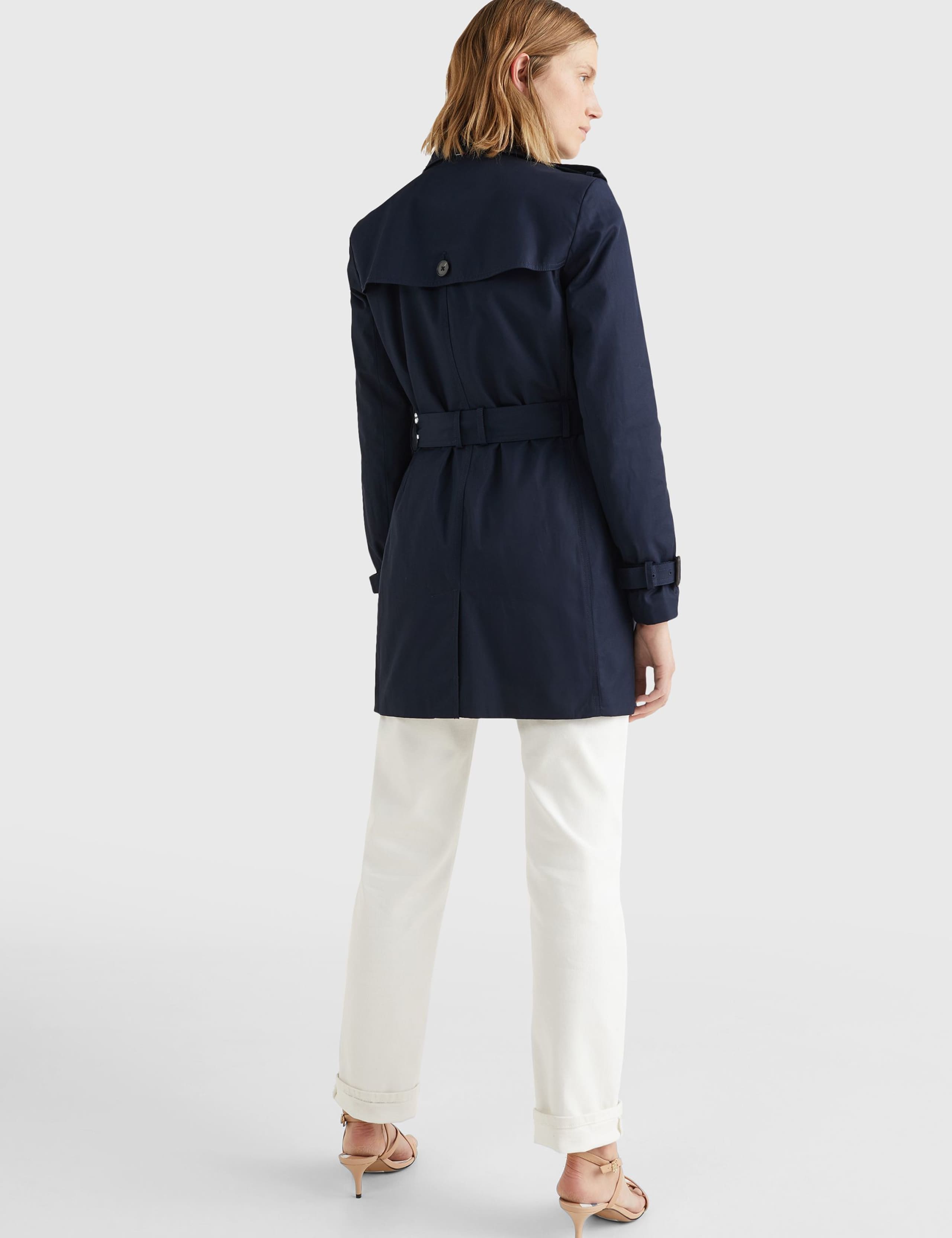 Heritage Pure Cotton Belted Trench Coat 3 of 5