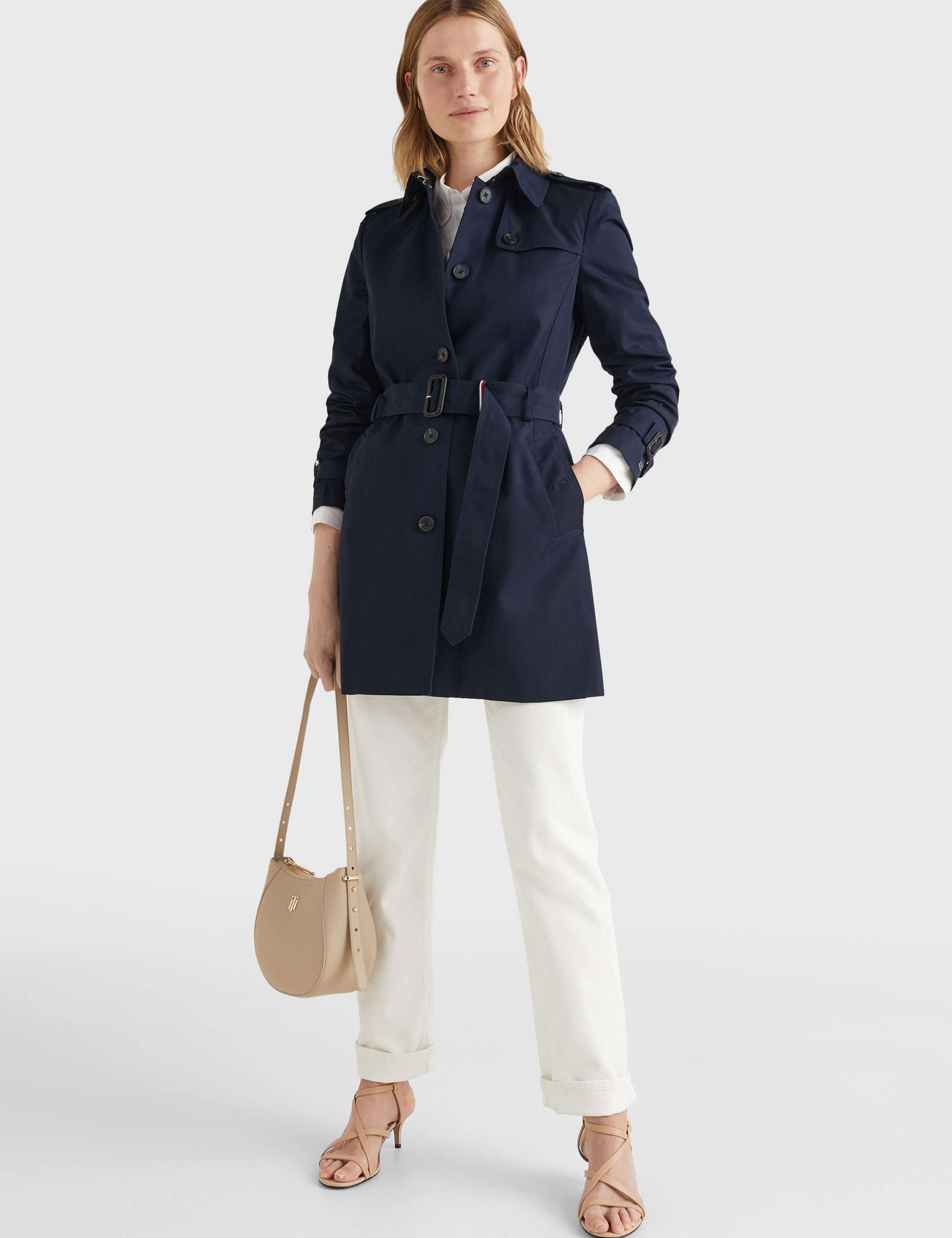 Heritage Pure Cotton Belted Trench Coat 5 of 5