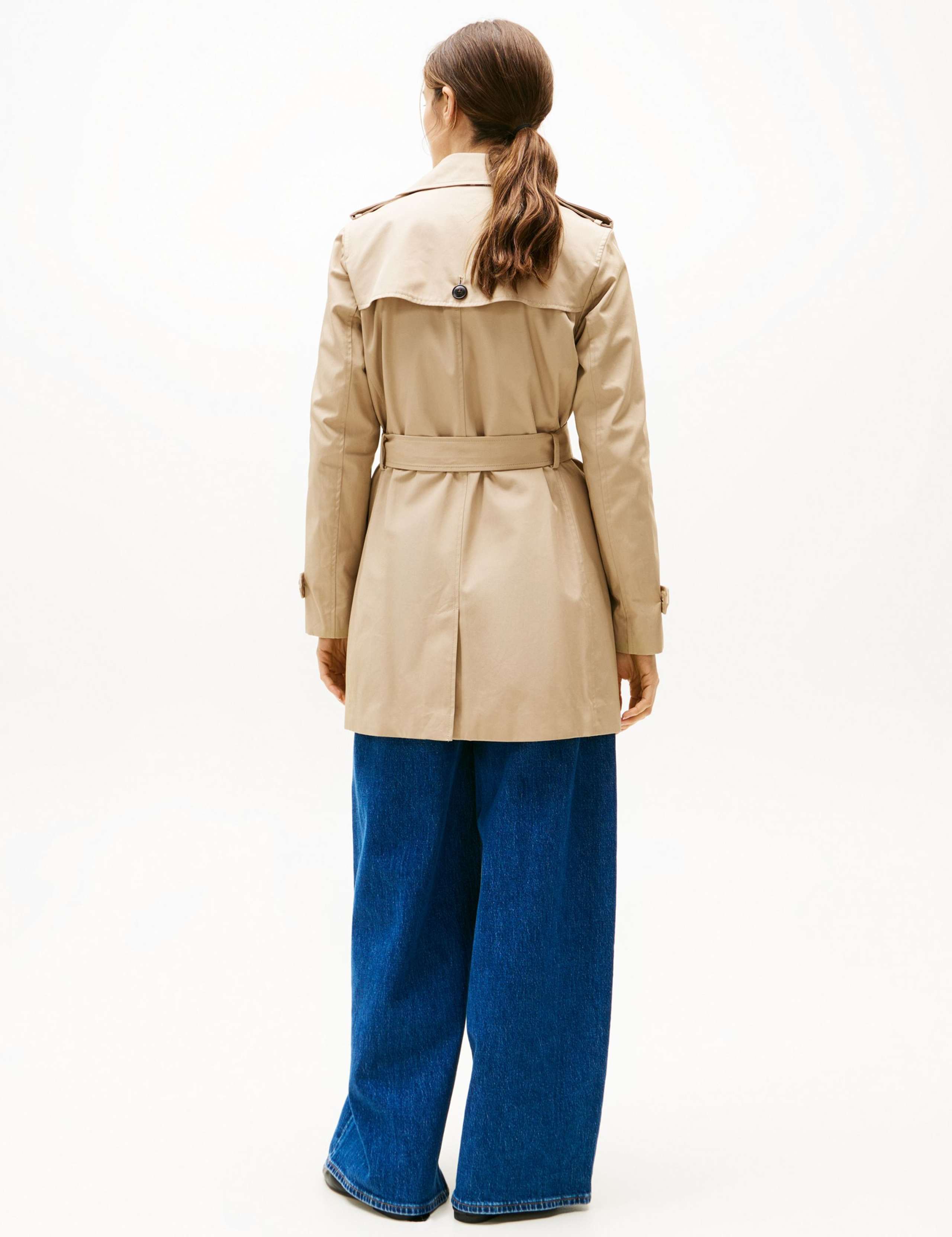 Heritage Pure Cotton Belted Trench Coat 3 of 5