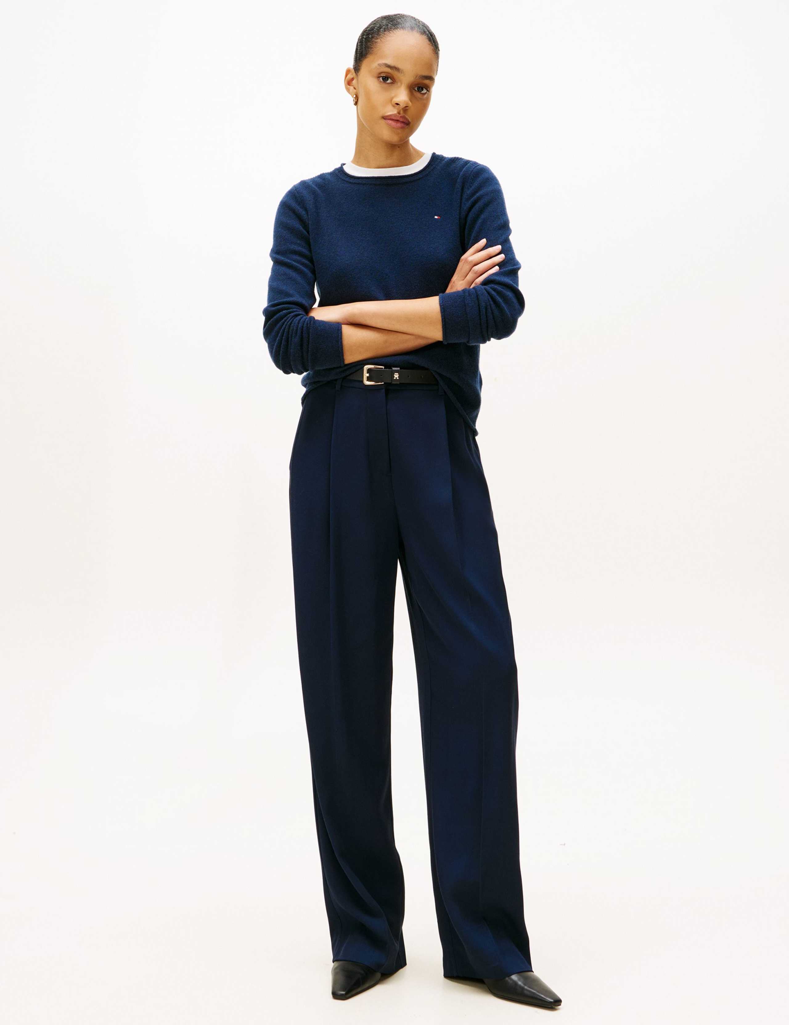 Pure Wool Crew Neck Jumper 5 of 5
